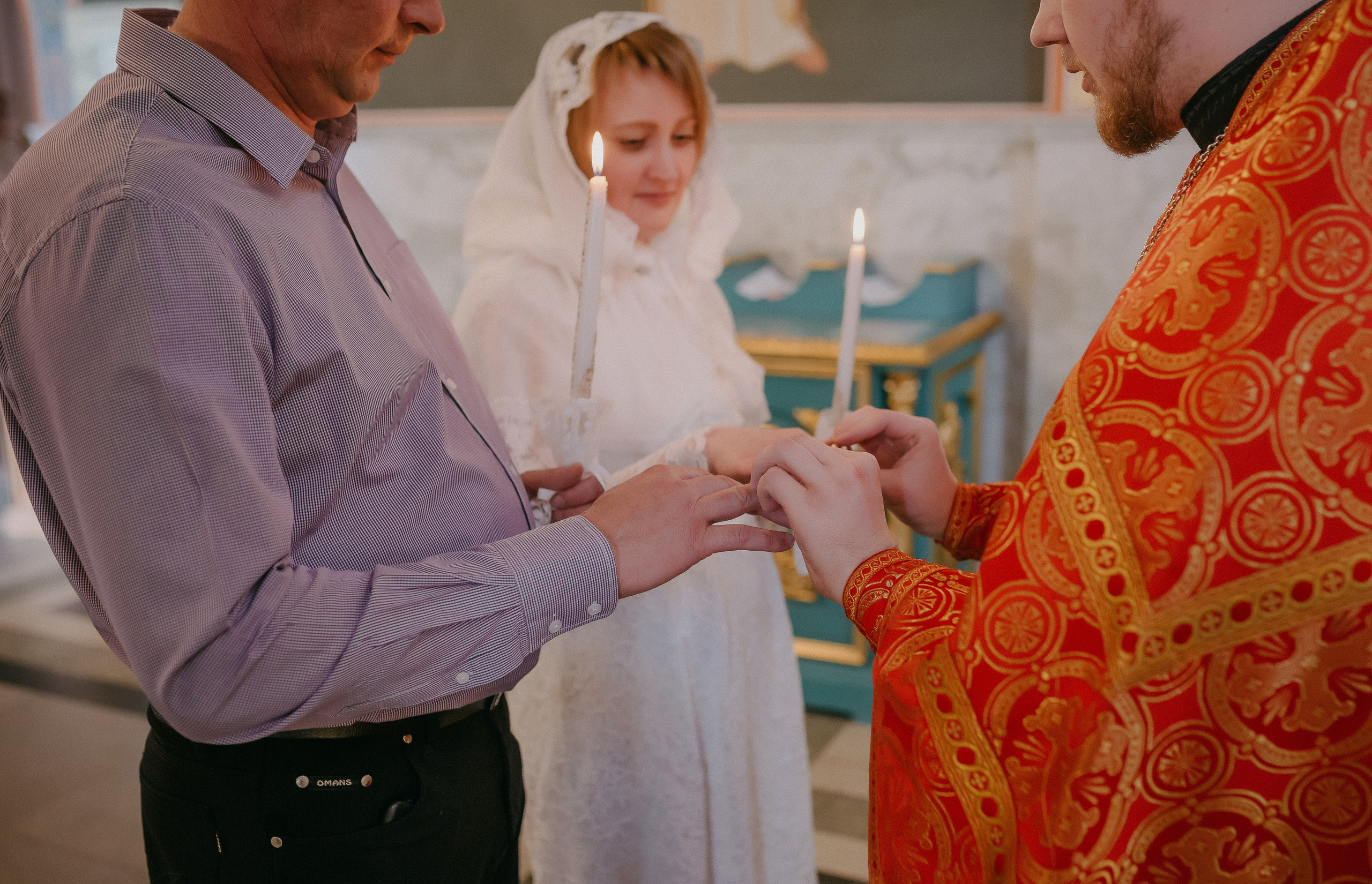 Венчание Анны & Вячеслава. Храм Никольский. Семейный фотограф в Сургуте