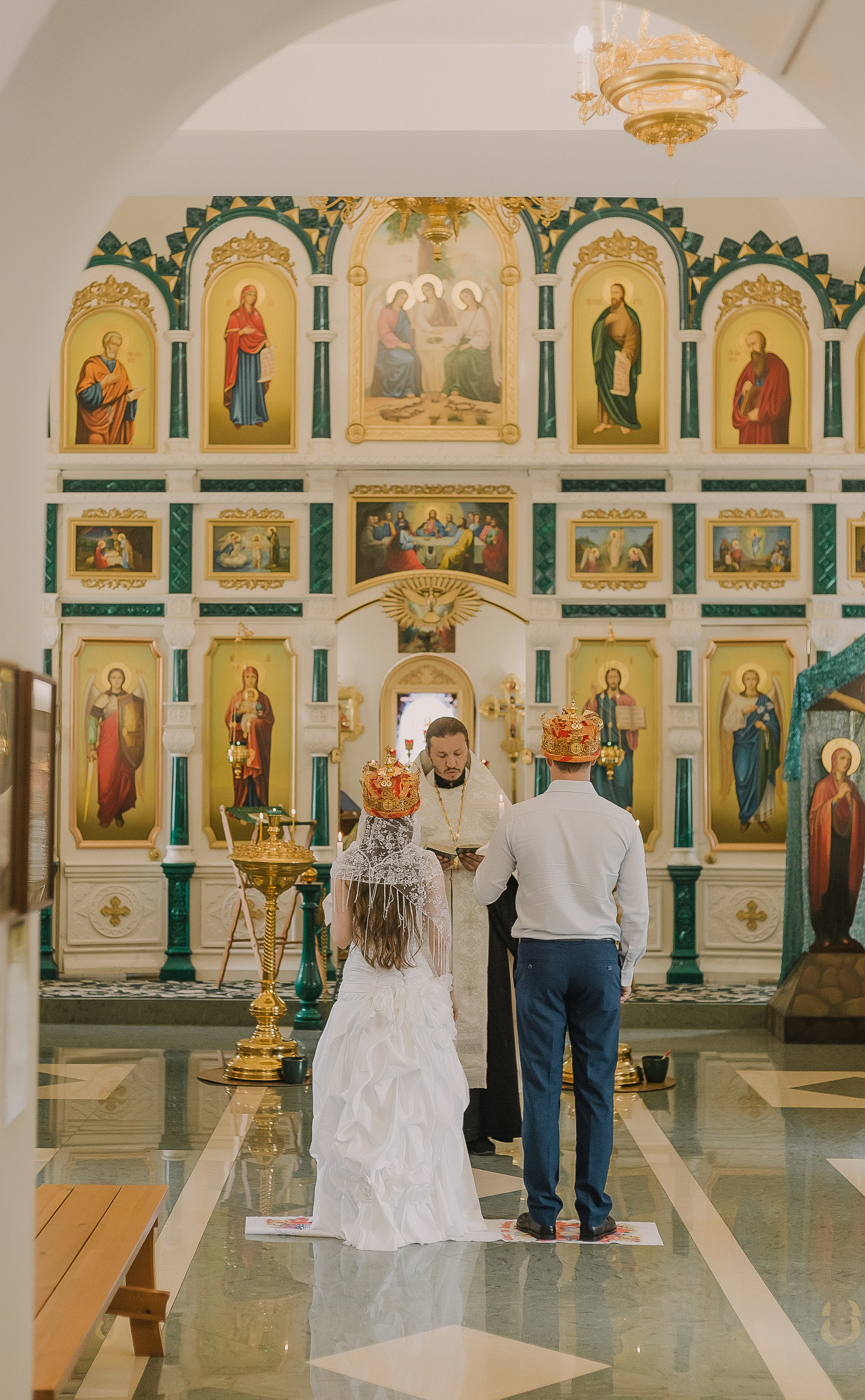 Венчание Екатерины & Владимира. Храм Симеона Верхотурского п.Барсово. Семейный фотограф в Сургуте