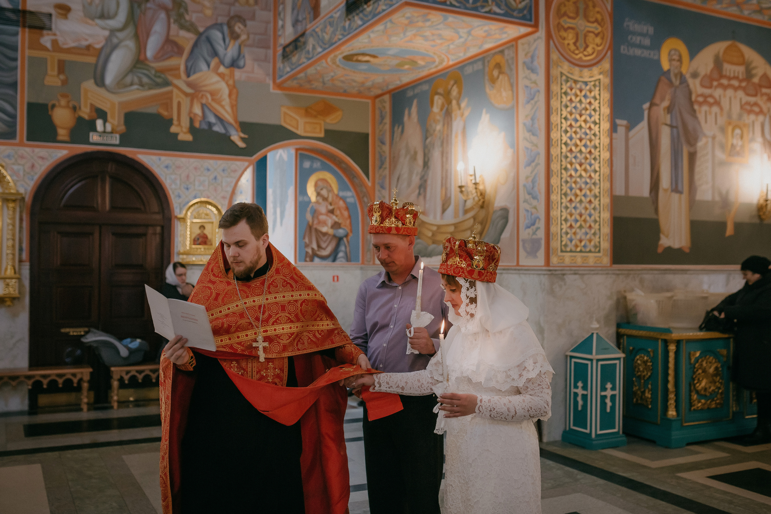 Венчание Анны & Вячеслава. Храм Никольский. Семейный фотограф в Сургуте