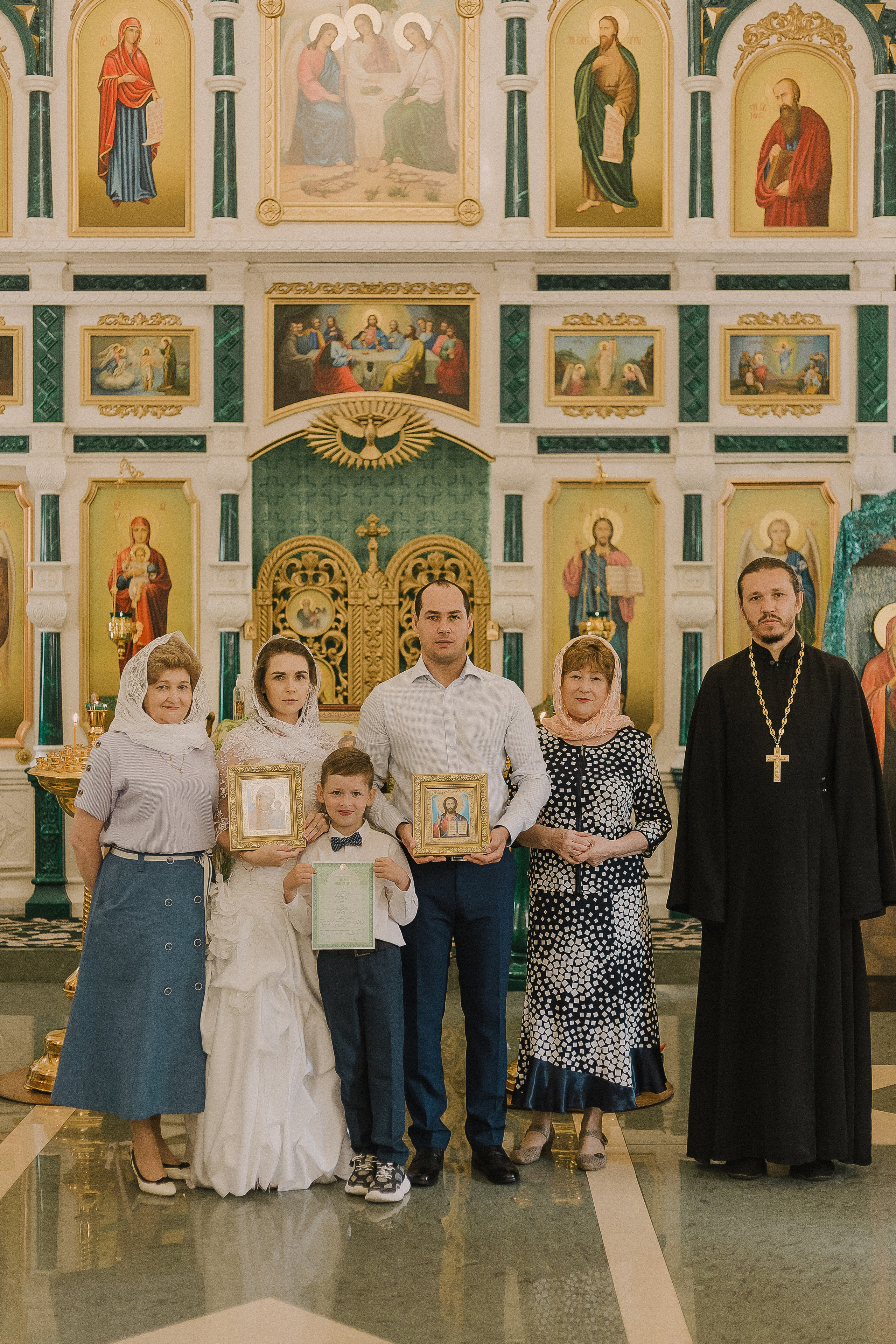 Венчание Екатерины & Владимира. Храм Симеона Верхотурского п.Барсово. Семейный фотограф в Сургуте