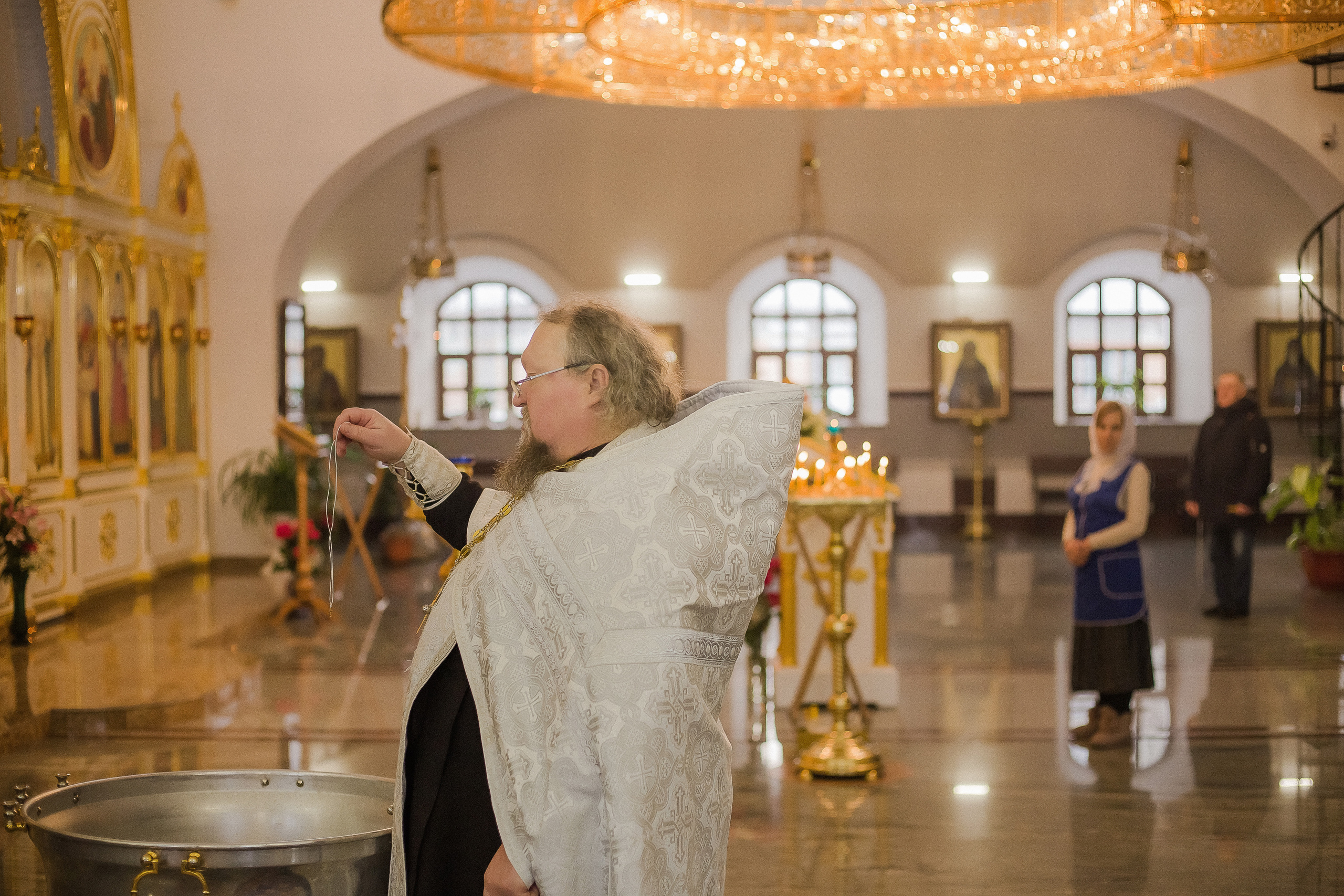 Крещение Вероники. Храм Веры, Надежды, Любови. Семейный фотограф в Сургуте
