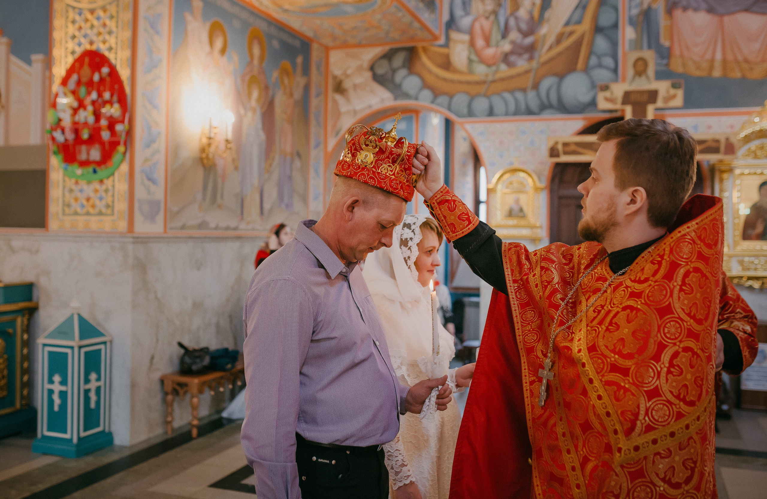 Венчание Анны & Вячеслава. Храм Никольский. Семейный фотограф в Сургуте