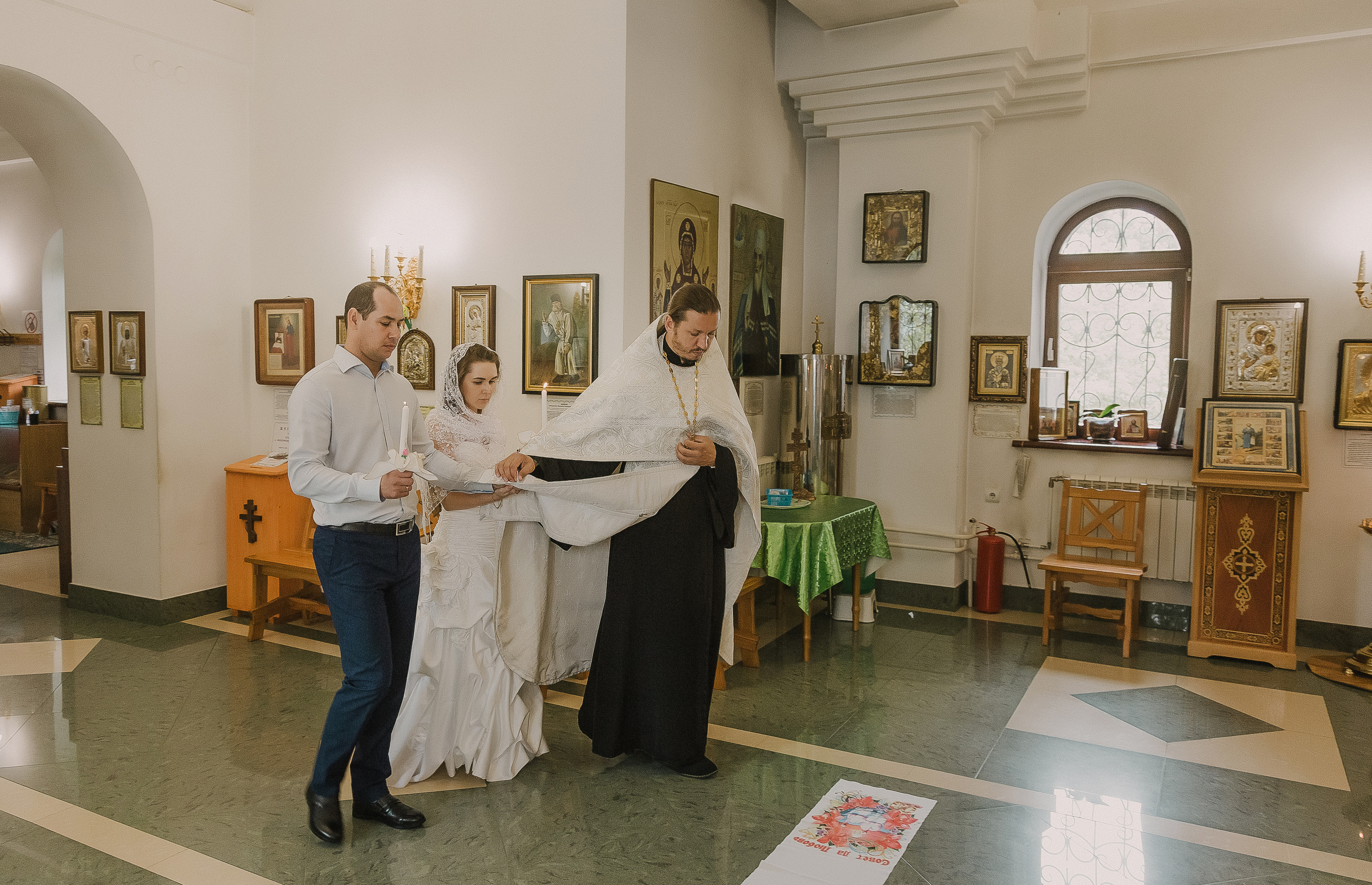 Венчание Екатерины & Владимира. Храм Симеона Верхотурского п.Барсово. Семейный фотограф в Сургуте
