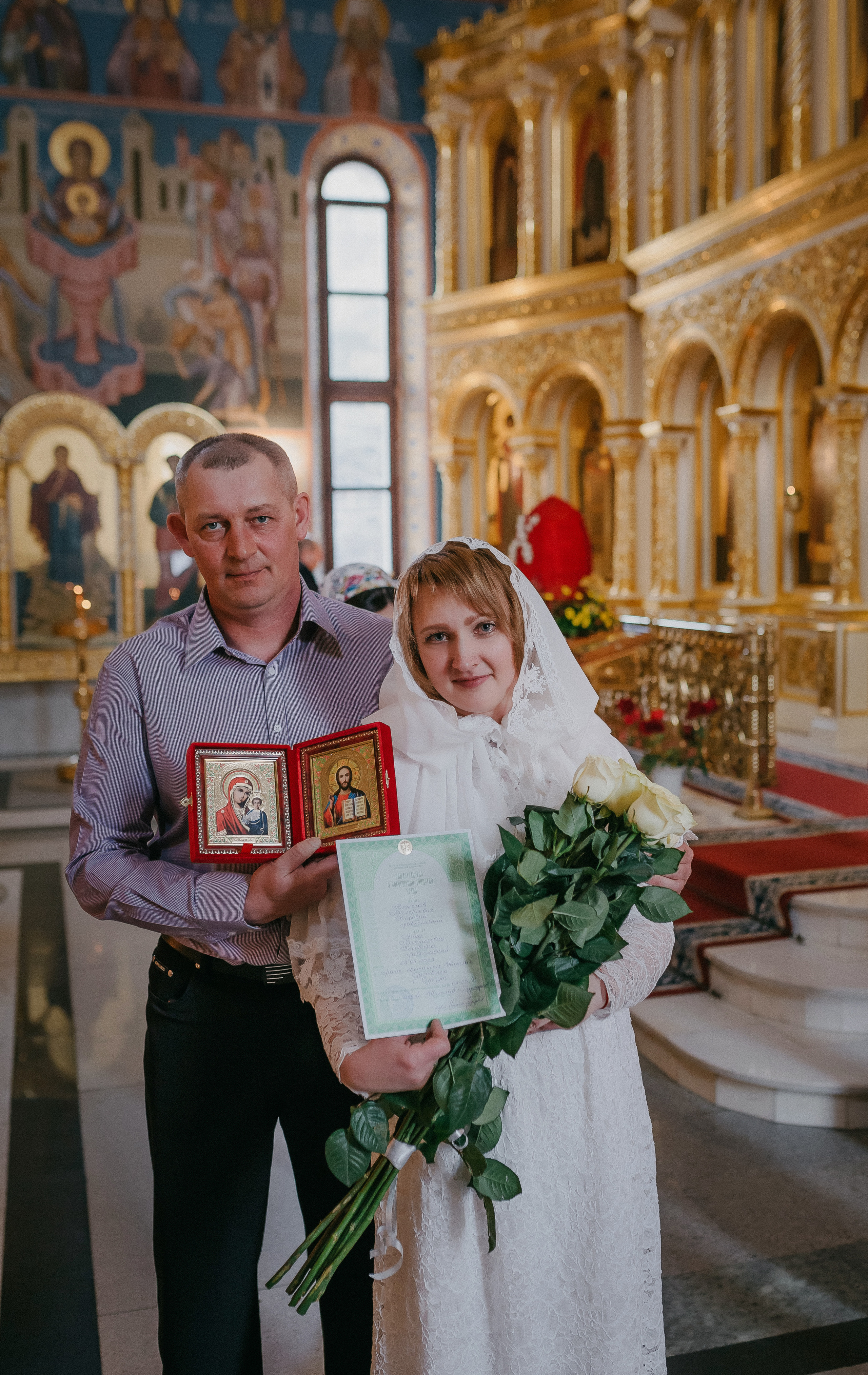 Венчание Анны & Вячеслава. Храм Никольский. Семейный фотограф в Сургуте