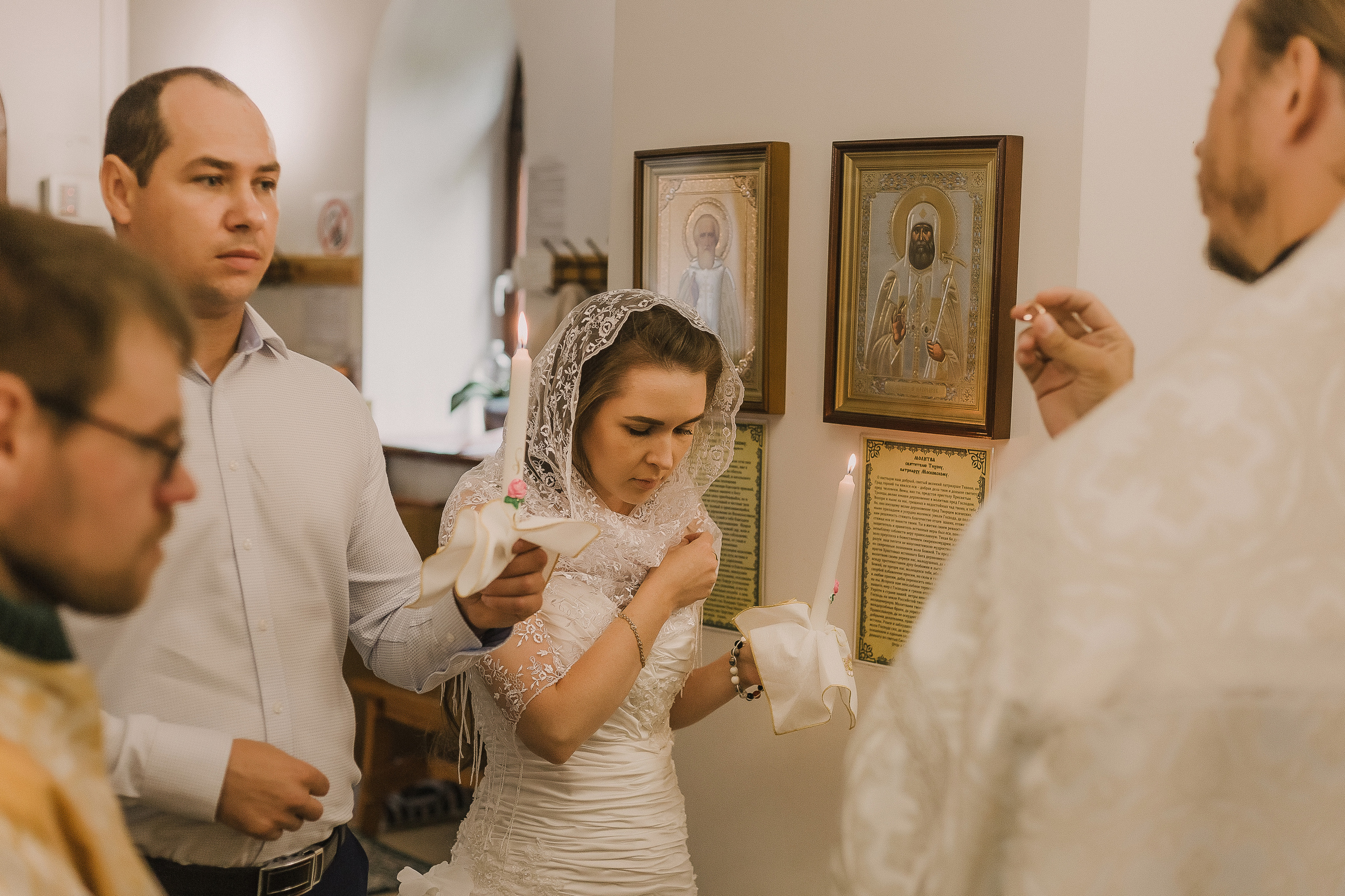 Венчание Екатерины & Владимира. Храм Симеона Верхотурского п.Барсово. Семейный фотограф в Сургуте