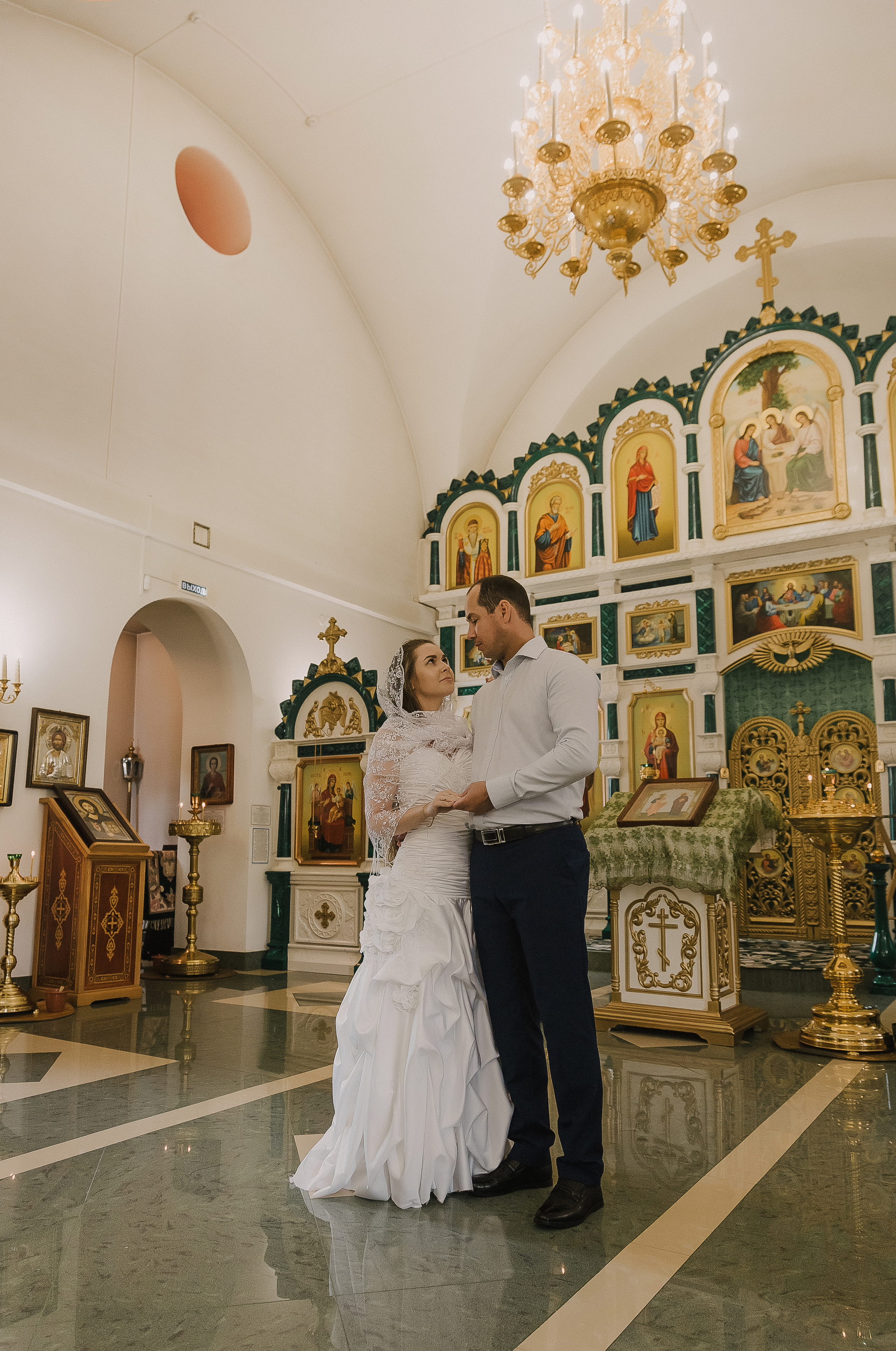 Венчание Екатерины & Владимира. Храм Симеона Верхотурского п.Барсово. Семейный фотограф в Сургуте