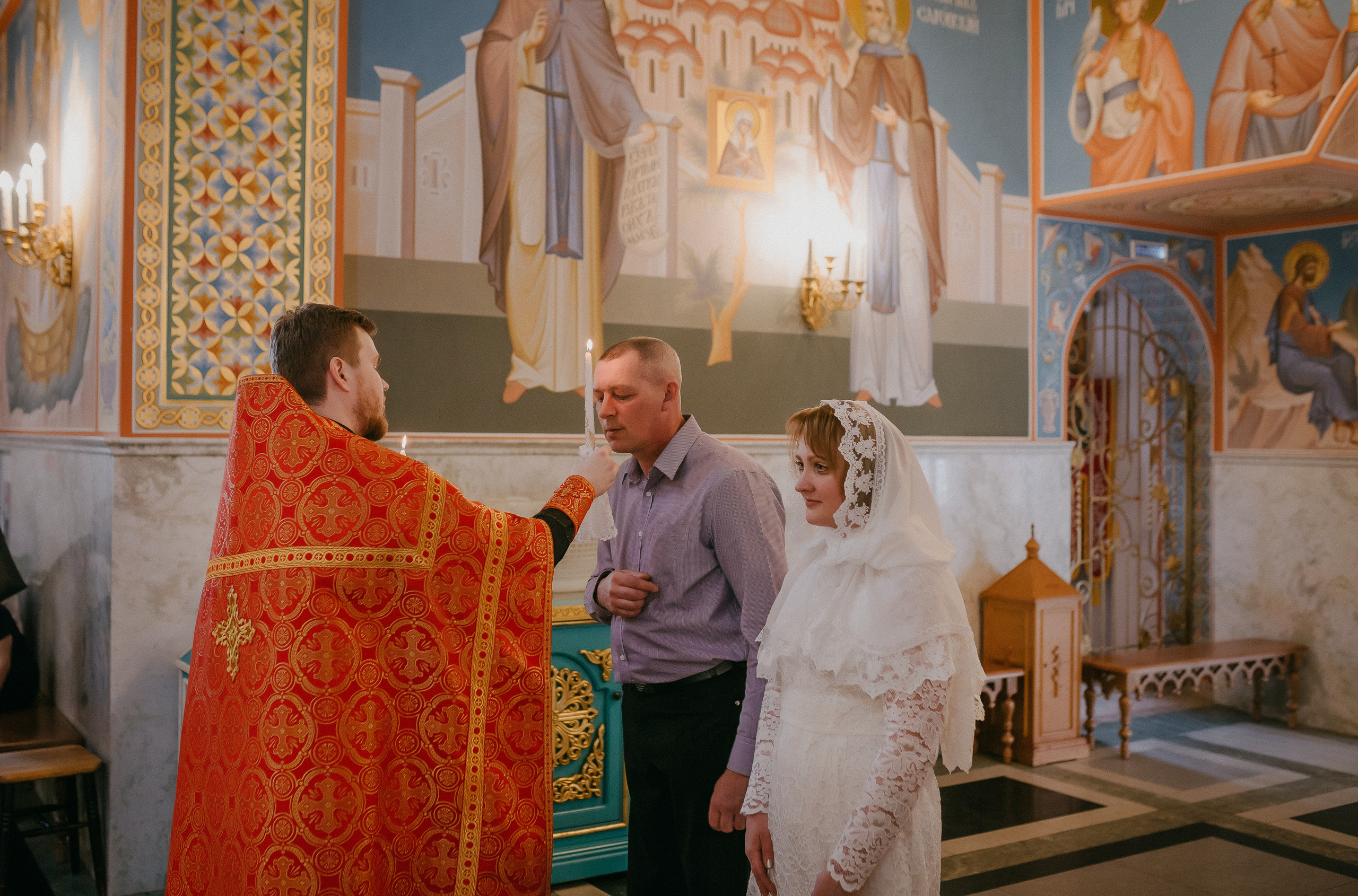 Венчание Анны & Вячеслава. Храм Никольский. Семейный фотограф в Сургуте