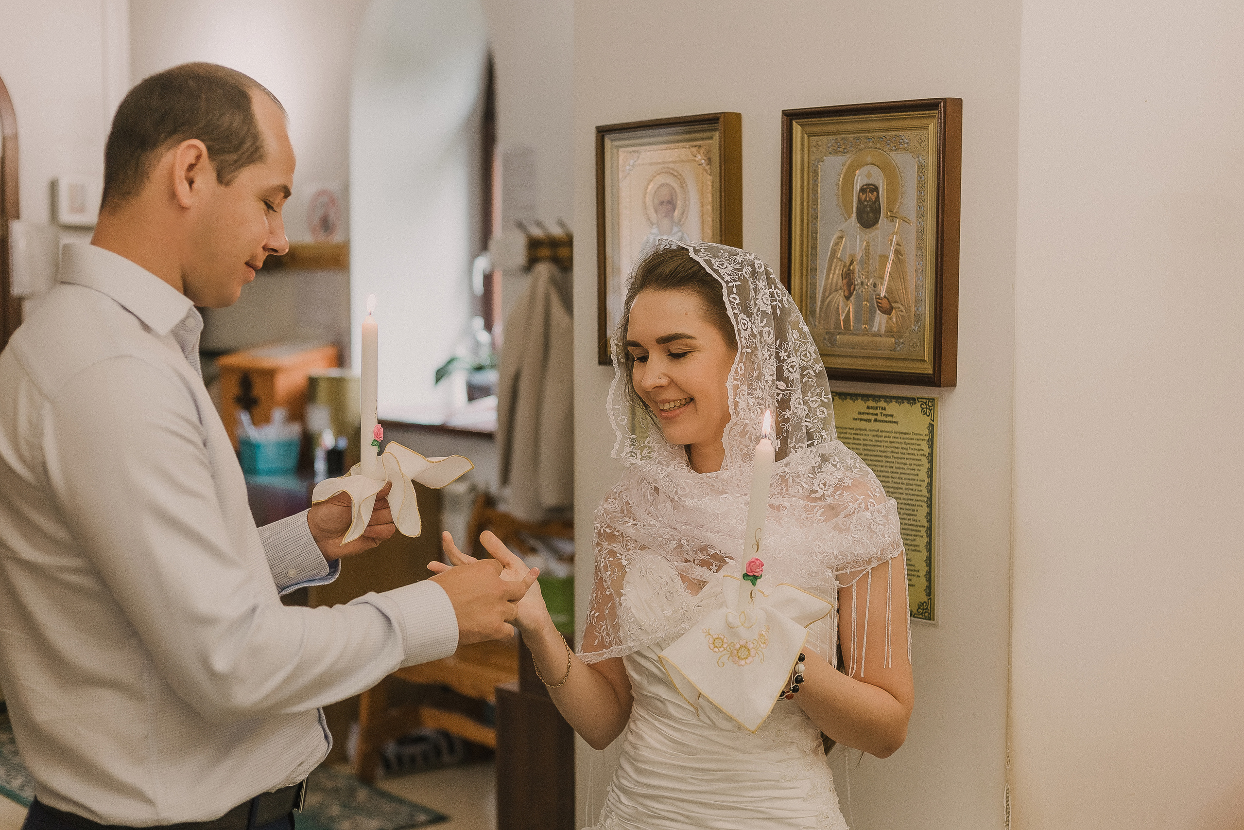 Венчание Екатерины & Владимира. Храм Симеона Верхотурского п.Барсово. Семейный фотограф в Сургуте