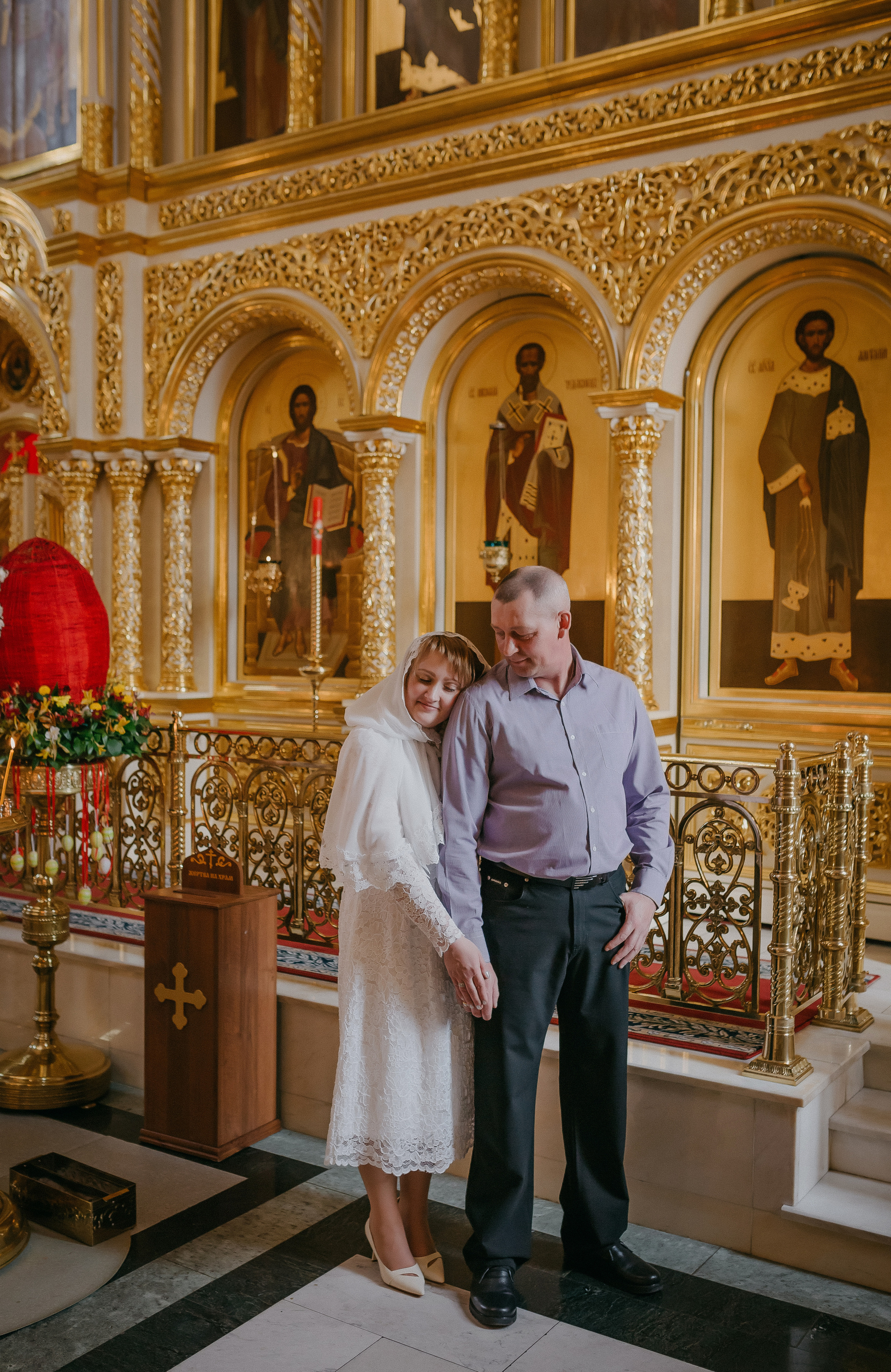 Венчание Анны & Вячеслава. Храм Никольский. Семейный фотограф в Сургуте