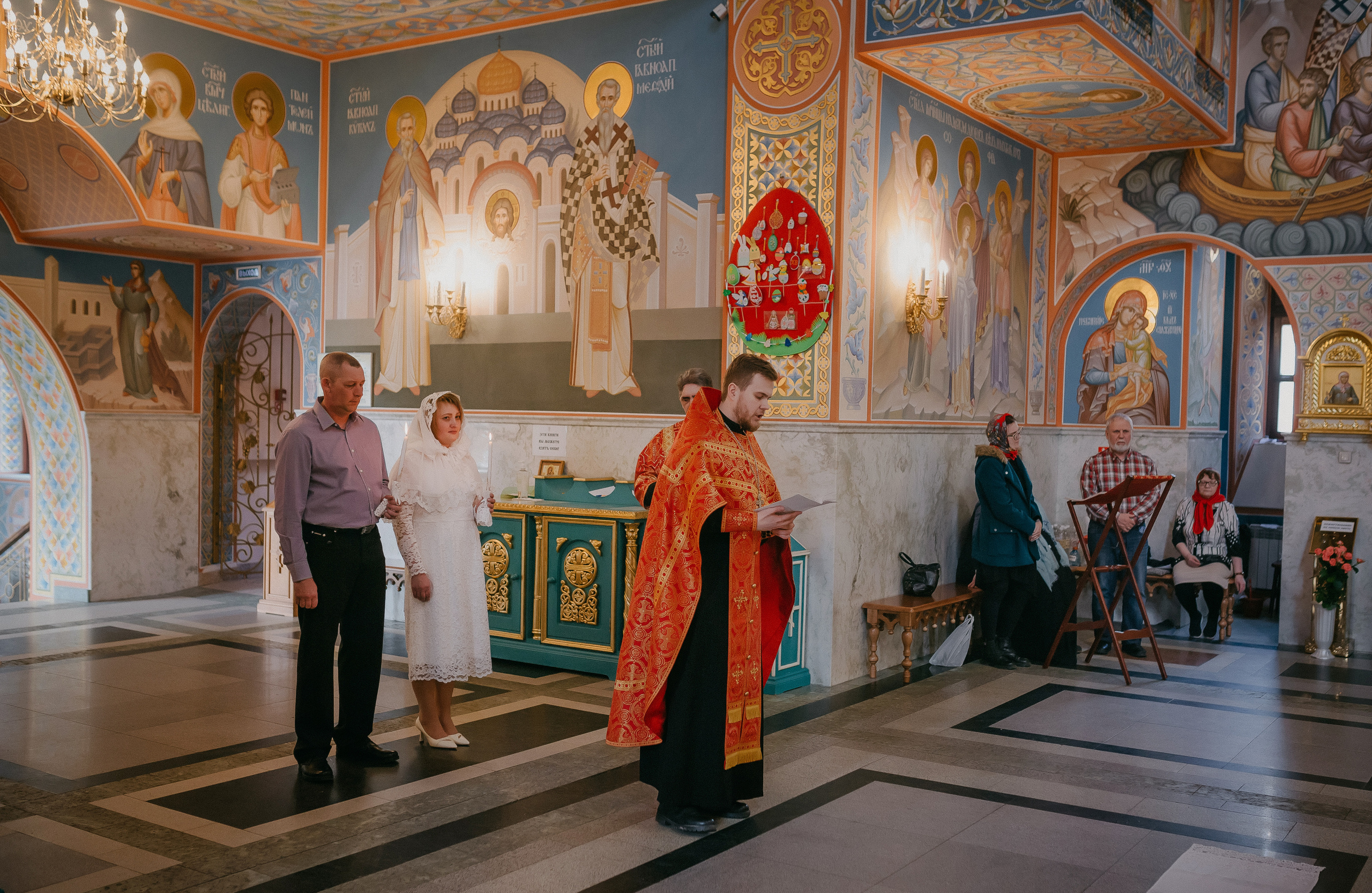 Венчание Анны & Вячеслава. Храм Никольский. Семейный фотограф в Сургуте