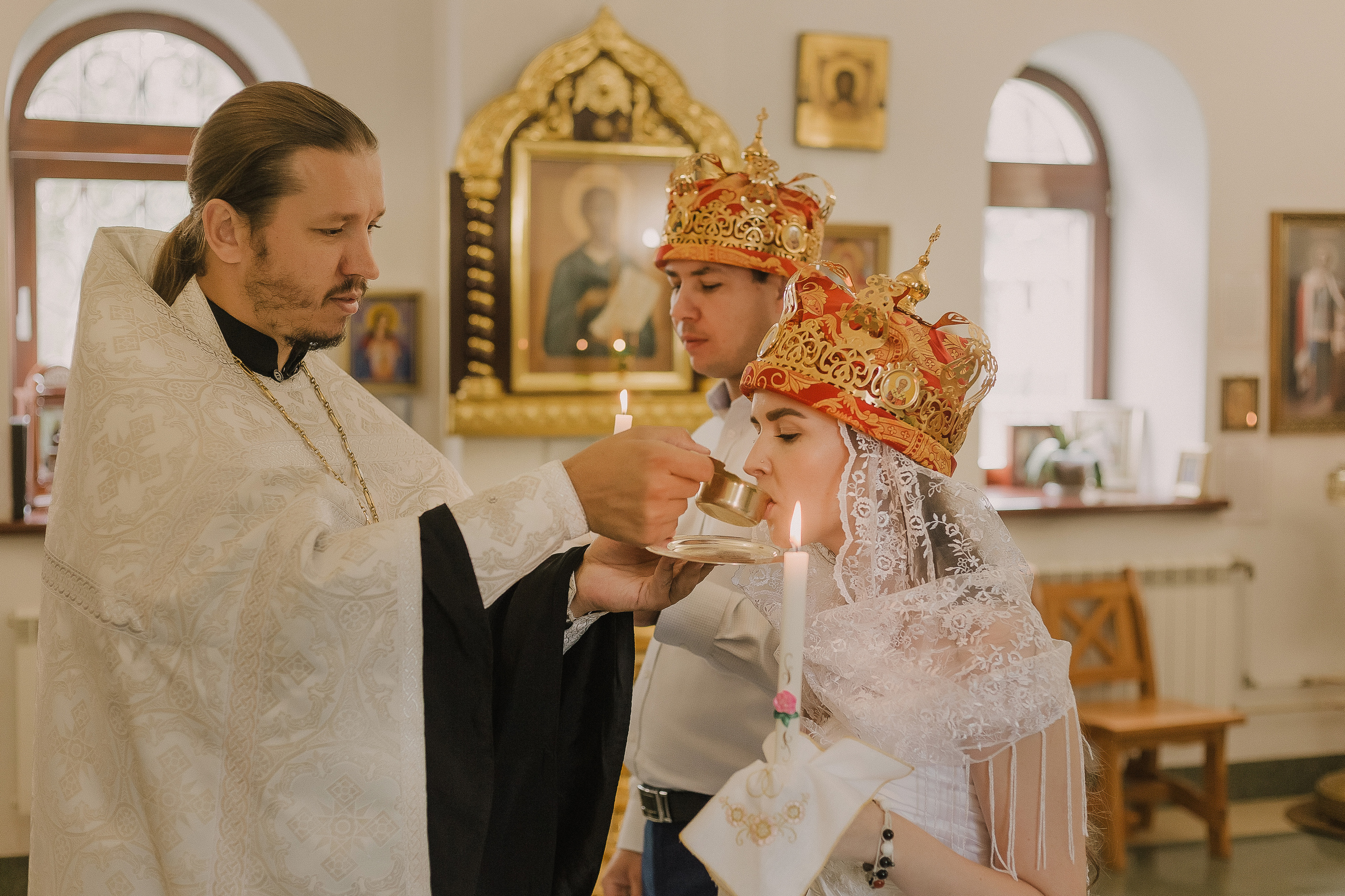 Венчание Екатерины & Владимира. Храм Симеона Верхотурского п.Барсово. Семейный фотограф в Сургуте