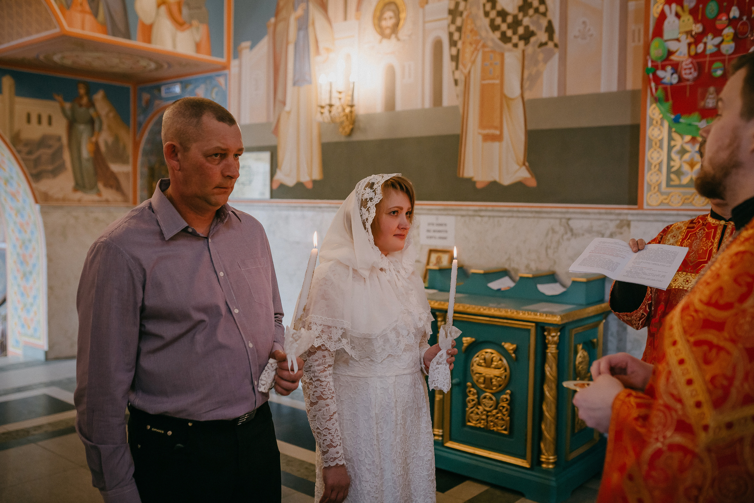 Венчание Анны & Вячеслава. Храм Никольский. Семейный фотограф в Сургуте