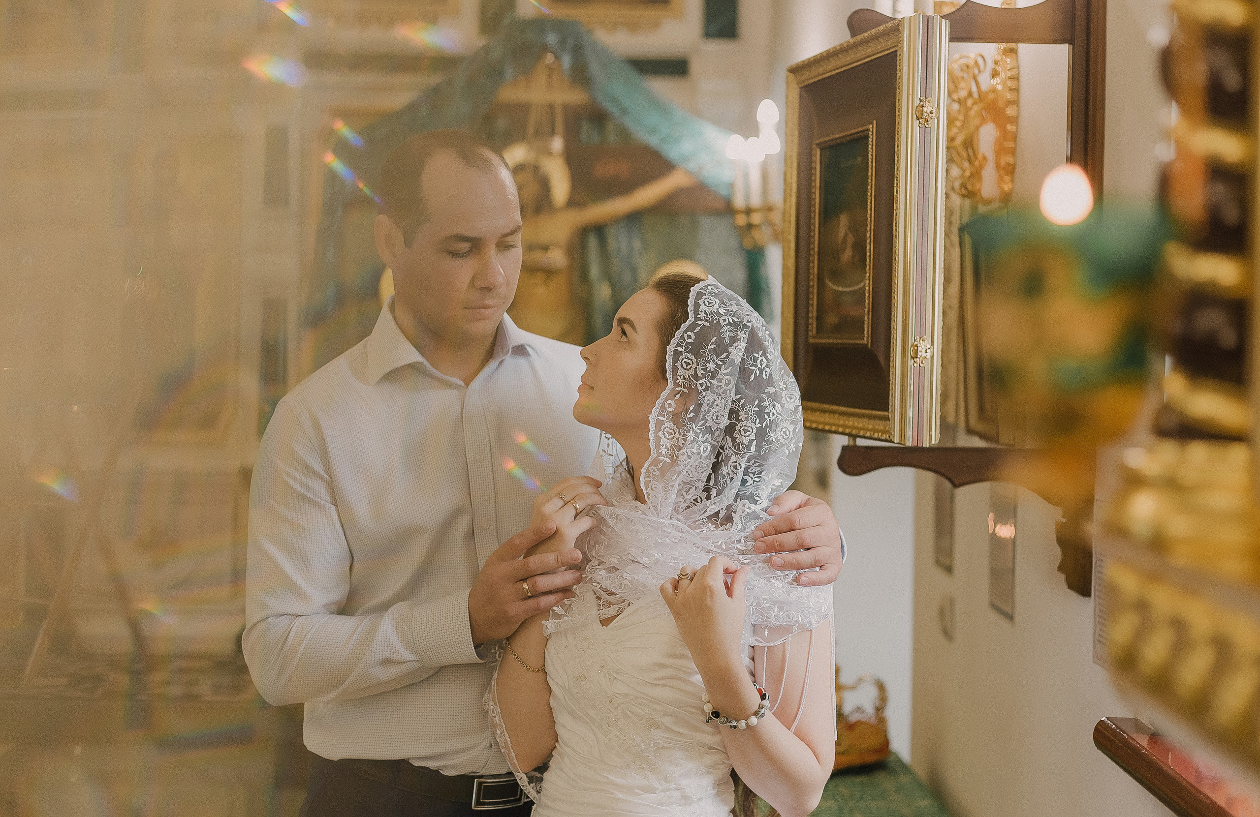 Венчание Екатерины & Владимира. Храм Симеона Верхотурского п.Барсово. Семейный фотограф в Сургуте