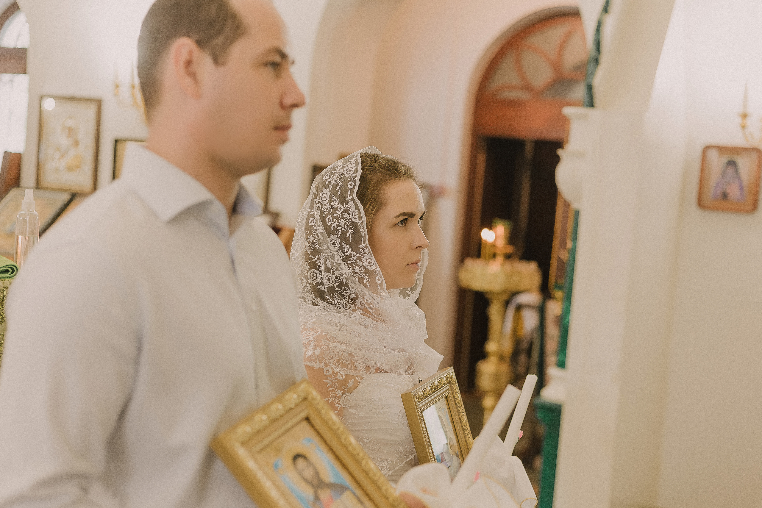 Венчание Екатерины & Владимира. Храм Симеона Верхотурского п.Барсово. Семейный фотограф в Сургуте