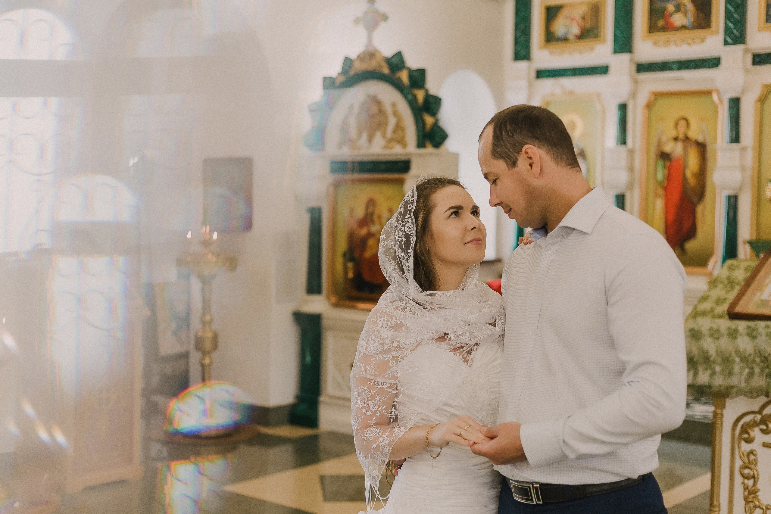 Венчание Екатерины & Владимира. Храм Симеона Верхотурского п.Барсово. Семейный фотограф в Сургуте