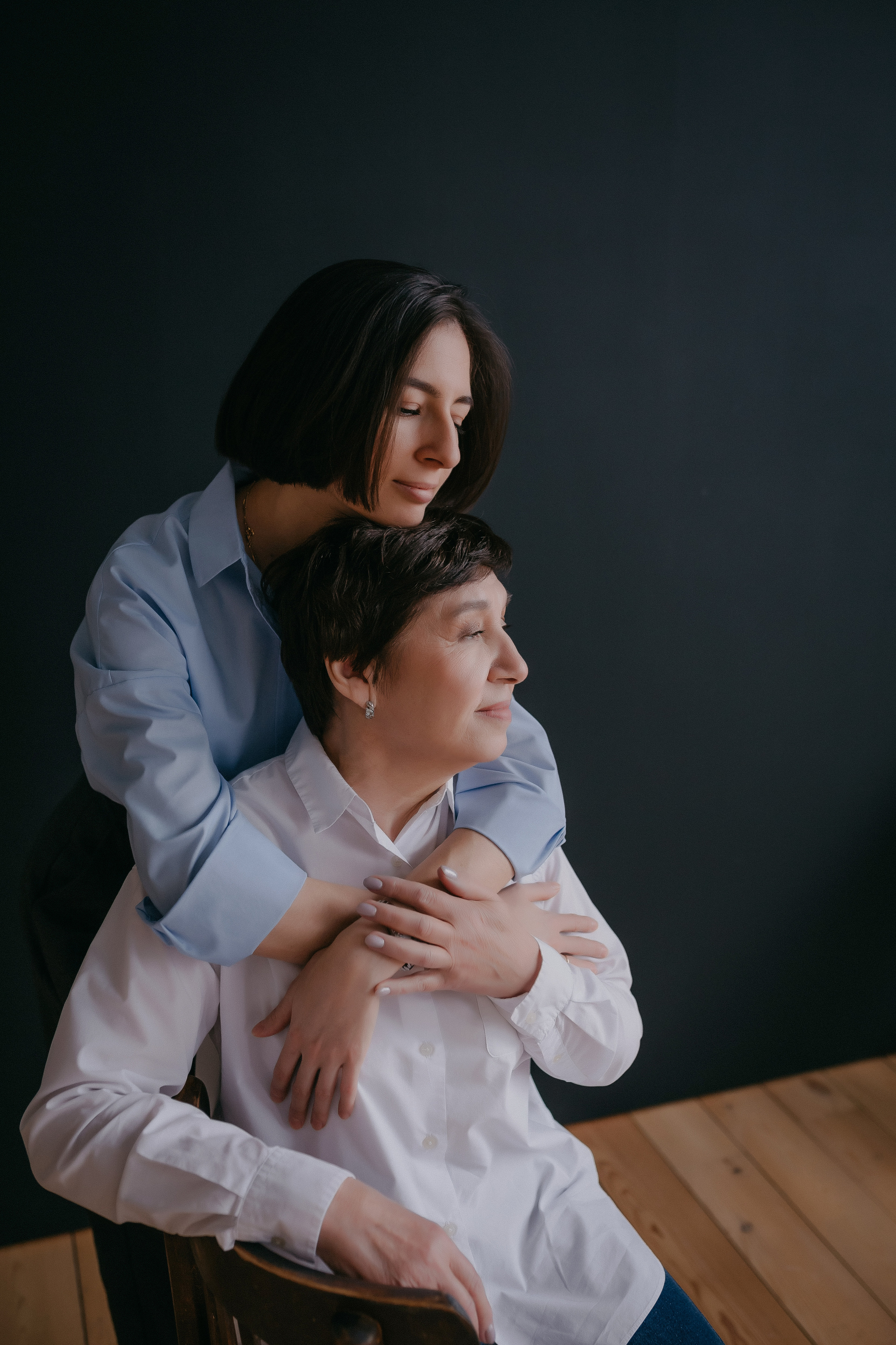 Анастасия с самыми близкими. Семейный фотограф в Сургуте