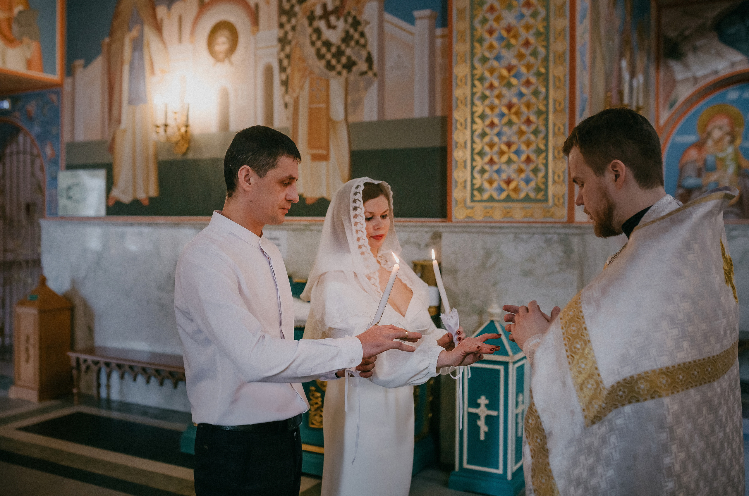 Венчание Александра & Ольги. Храм Никольский. Семейный фотограф в Сургуте