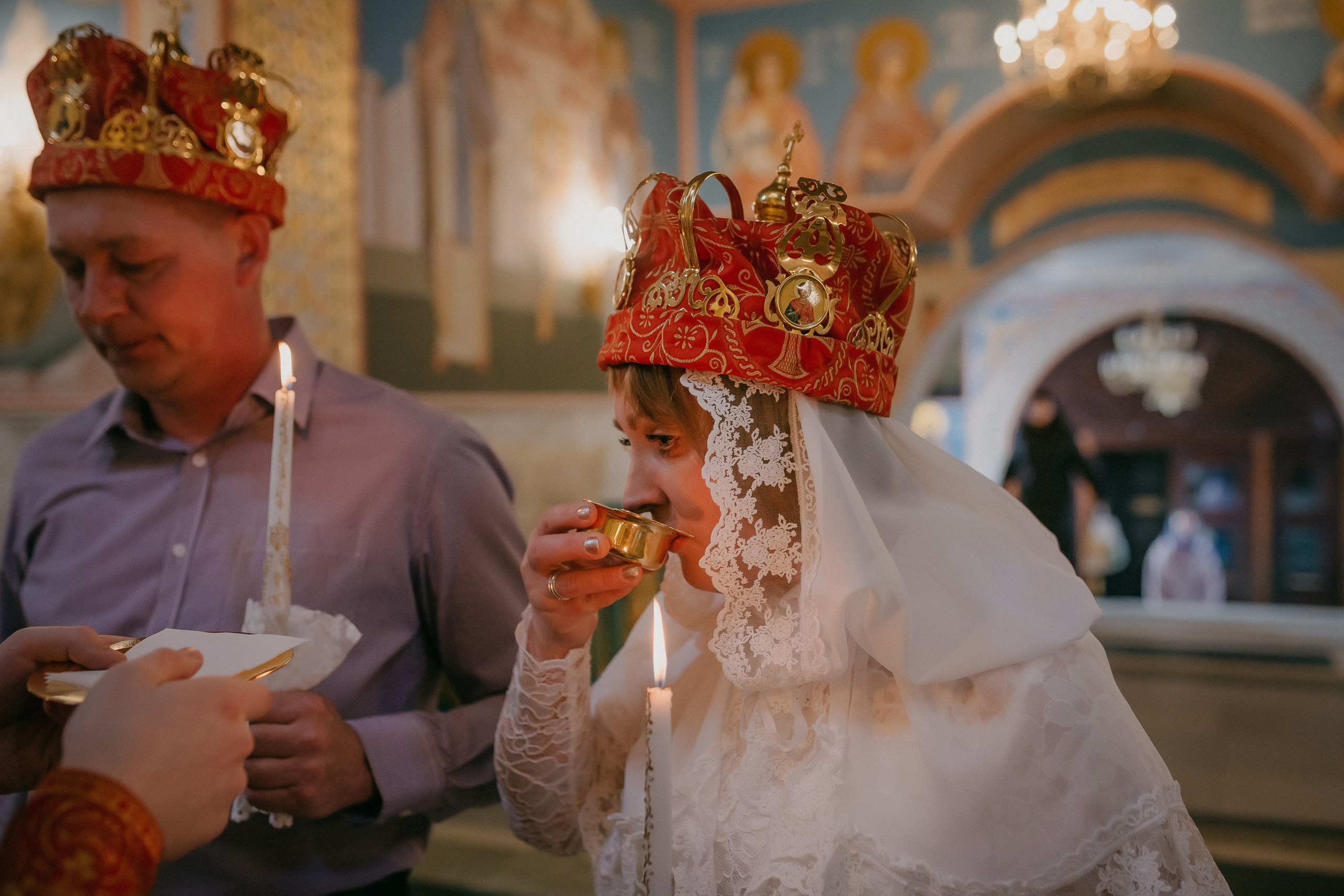Венчание Анны & Вячеслава. Храм Никольский. Семейный фотограф в Сургуте