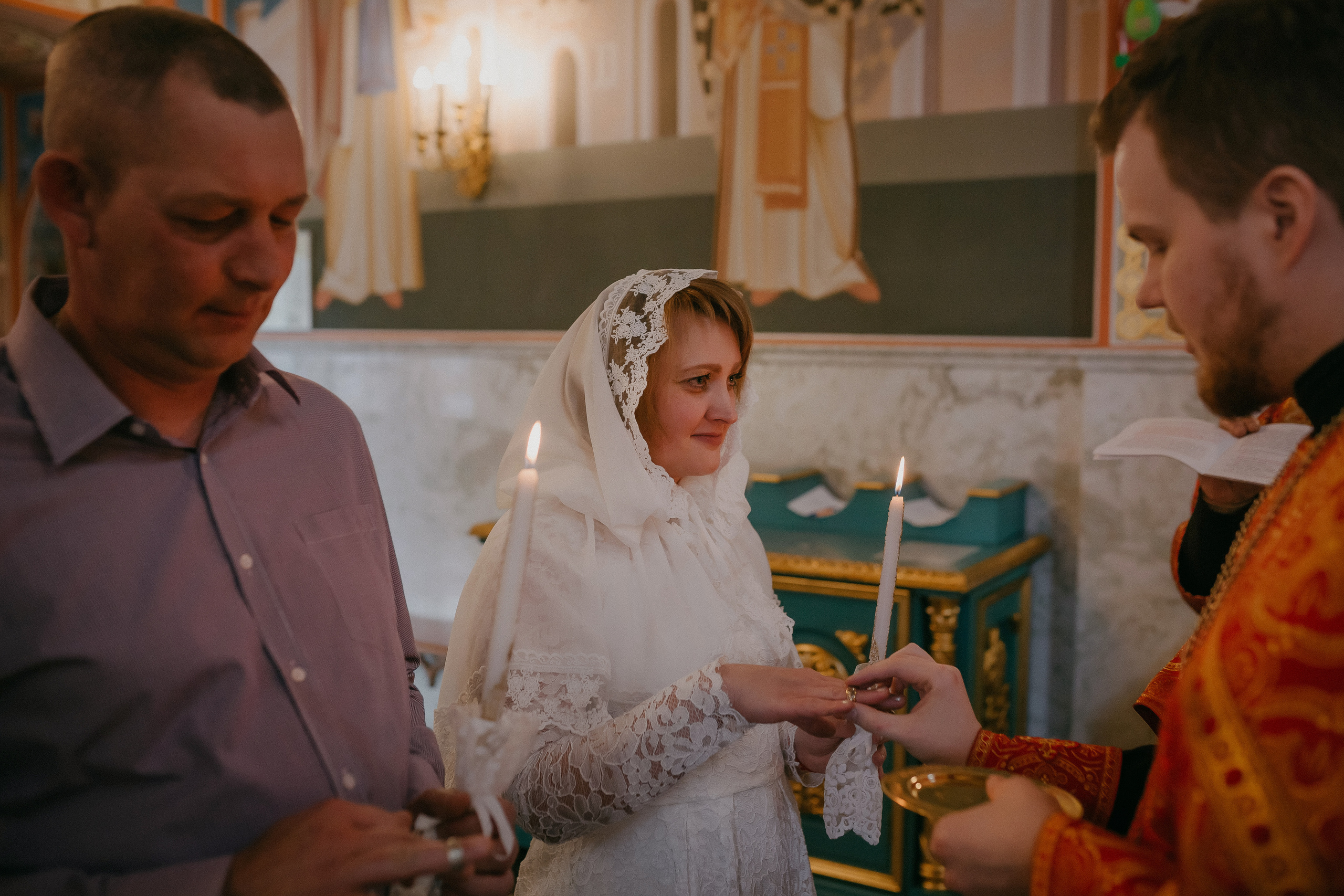Венчание Анны & Вячеслава. Храм Никольский. Семейный фотограф в Сургуте