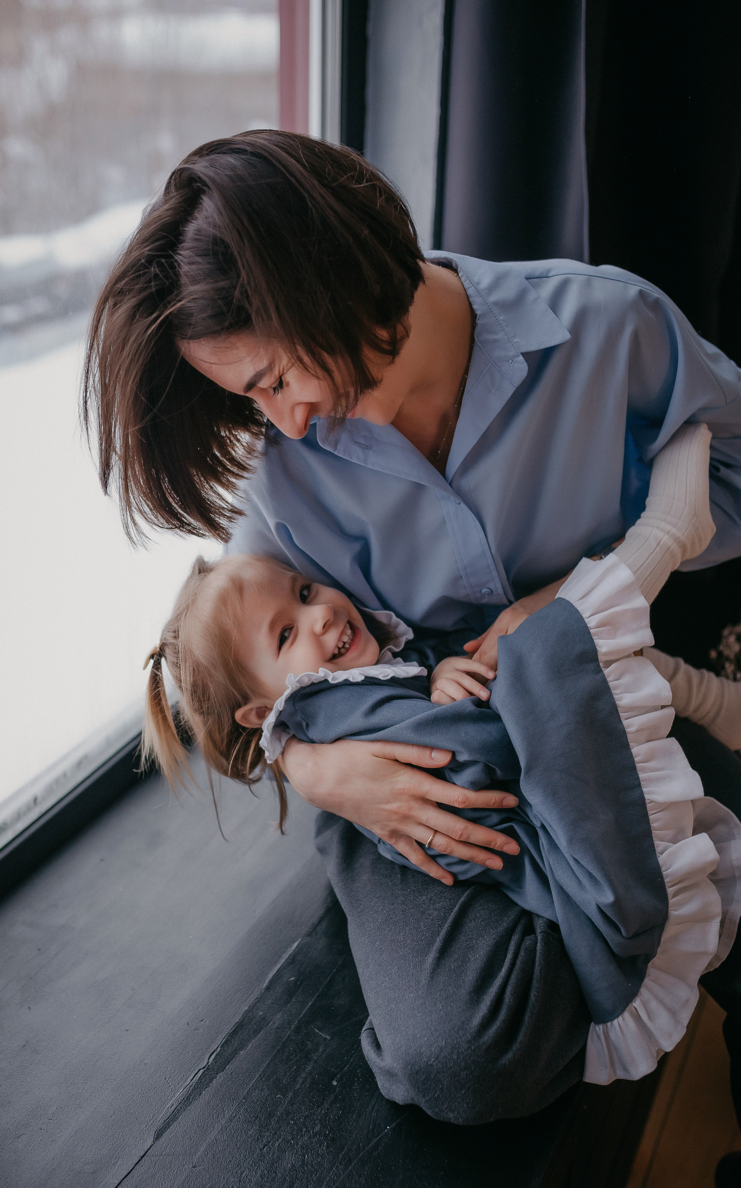 Анастасия с самыми близкими. Семейный фотограф в Сургуте