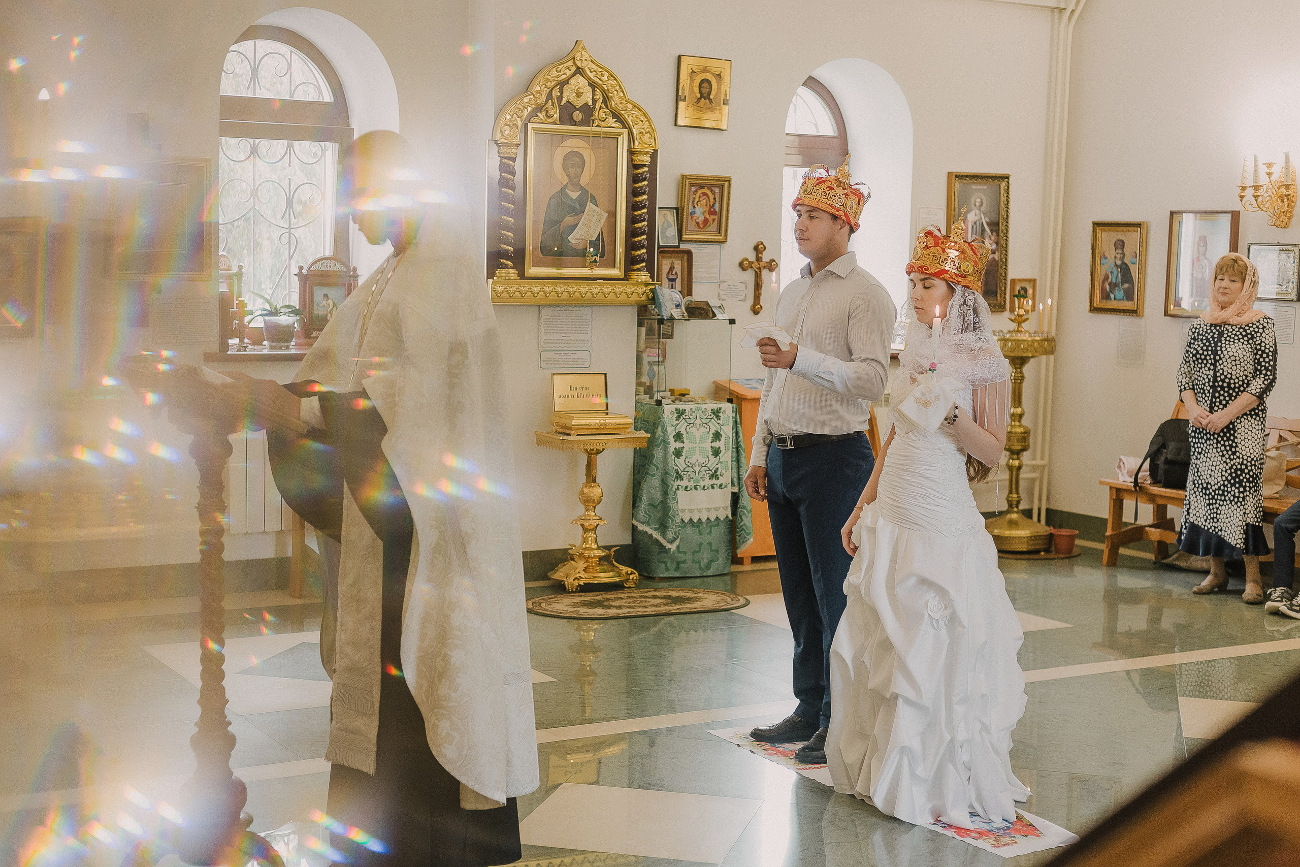 Венчание Екатерины & Владимира. Храм Симеона Верхотурского п.Барсово. Семейный фотограф в Сургуте