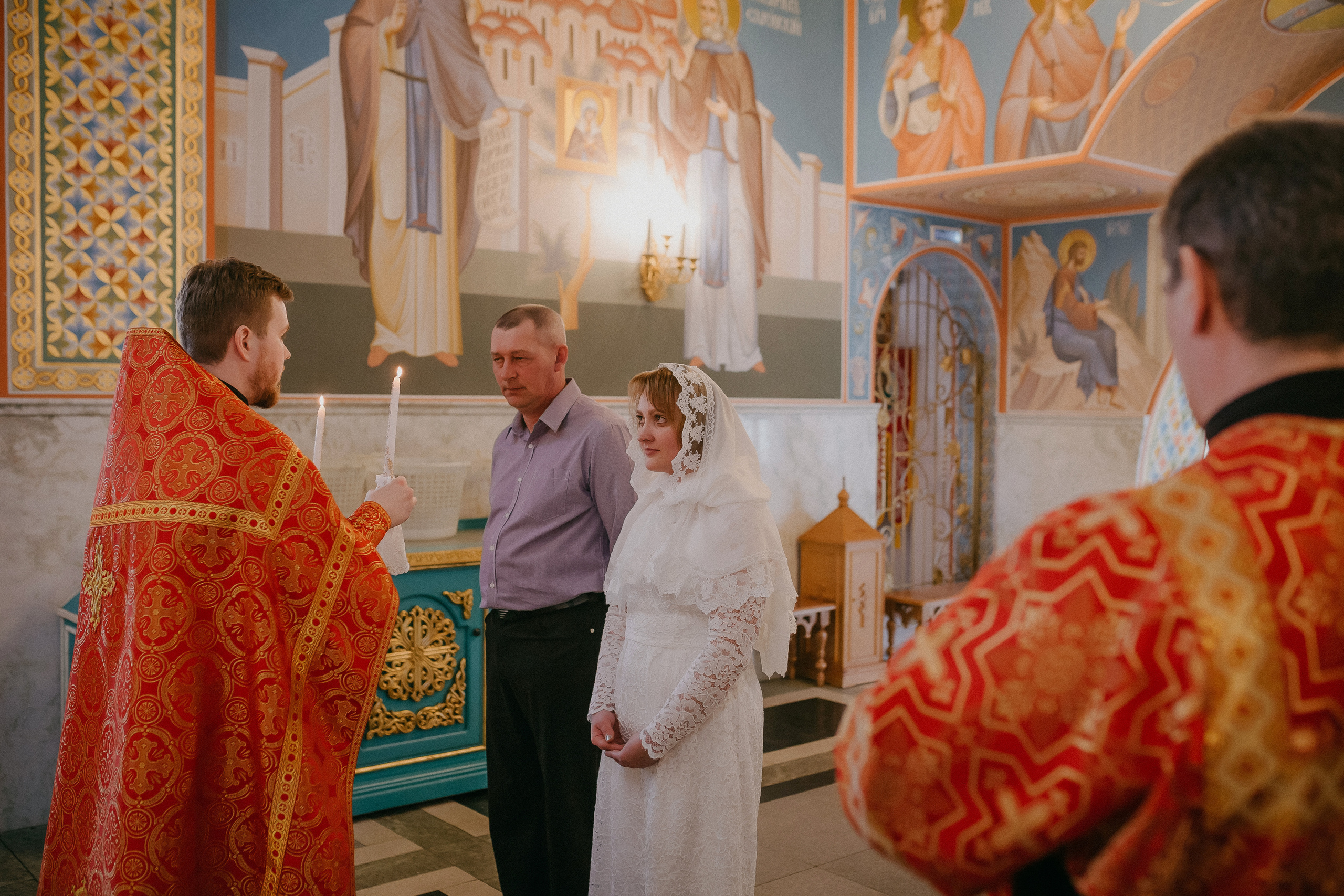 Венчание Анны & Вячеслава. Храм Никольский. Семейный фотограф в Сургуте