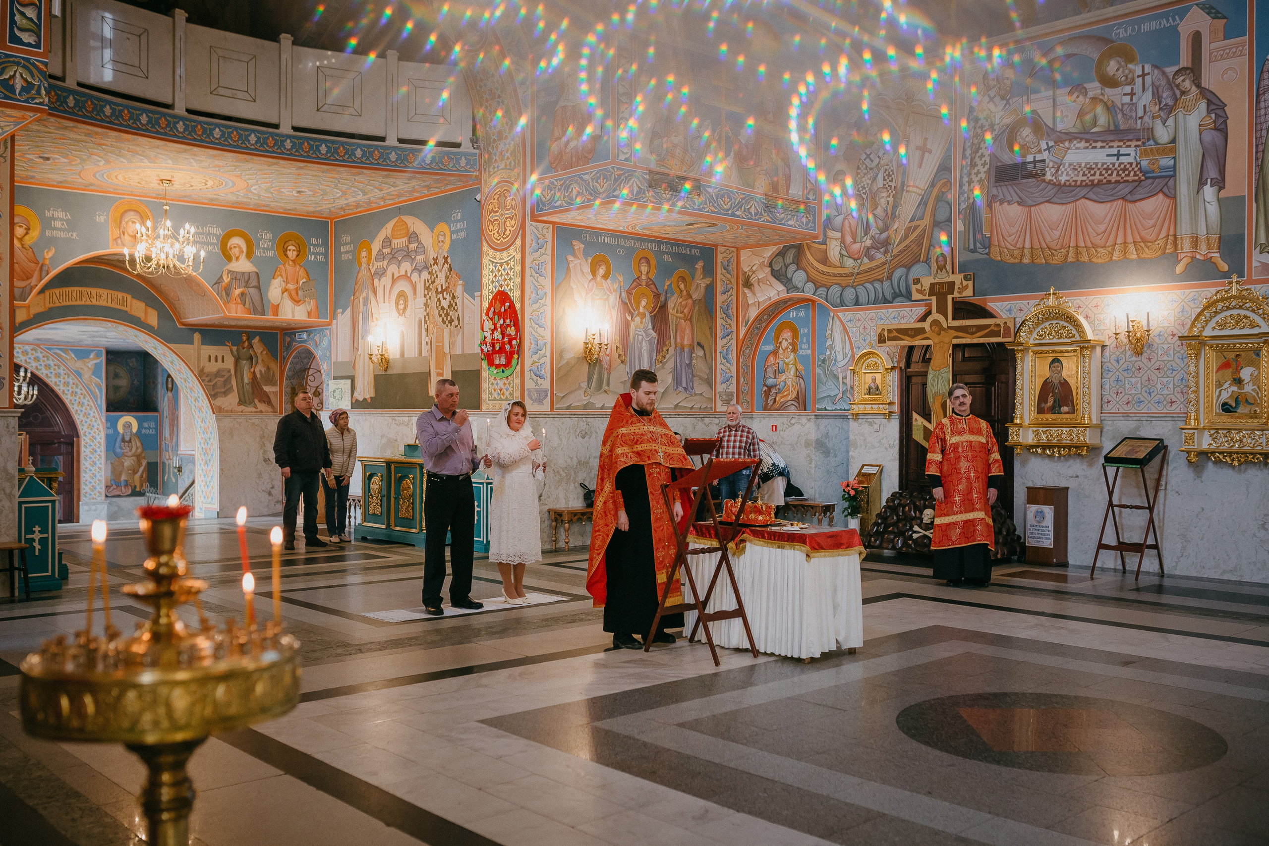 Венчание Анны & Вячеслава. Храм Никольский. Семейный фотограф в Сургуте