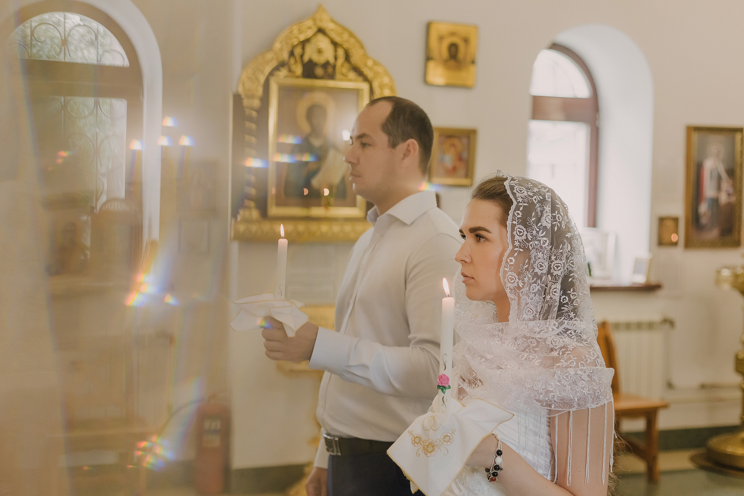 Венчание Екатерины & Владимира. Храм Симеона Верхотурского п.Барсово. Семейный фотограф в Сургуте