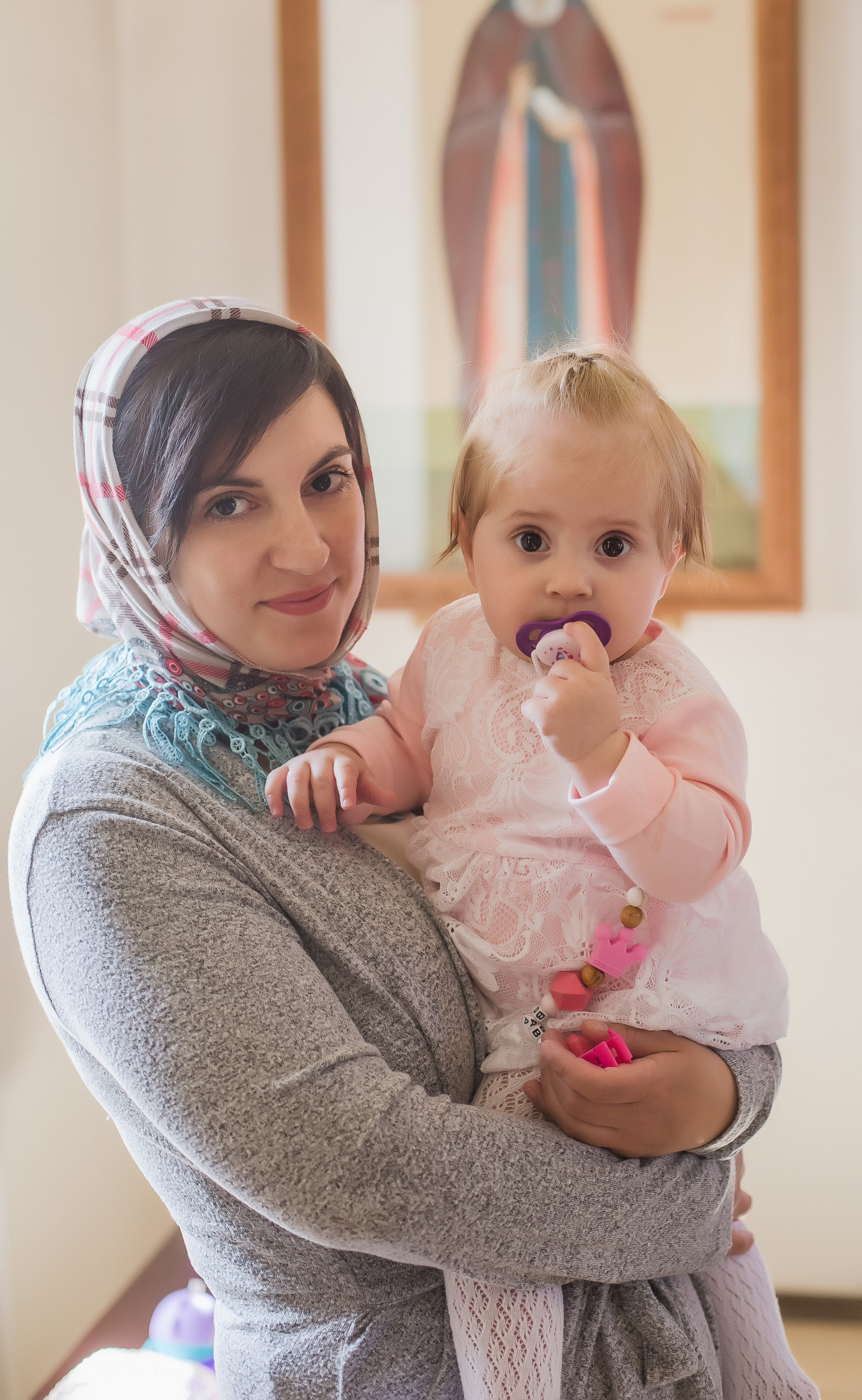 Крещение Ариши. Храм Александра Невского. Семейный фотограф в Сургуте