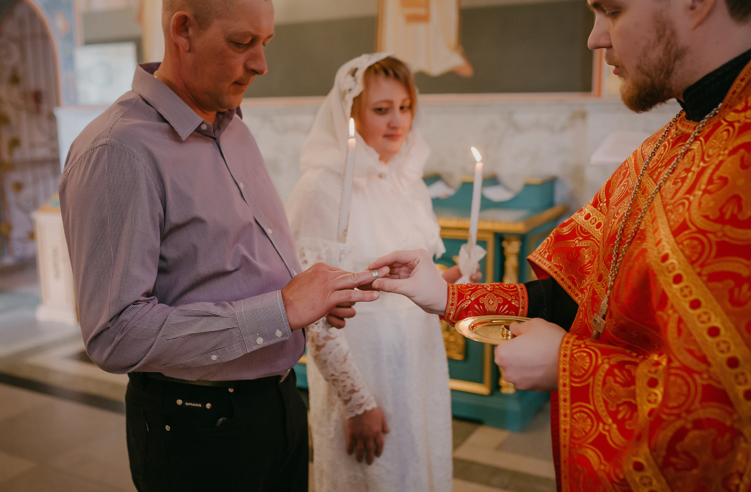 Венчание Анны & Вячеслава. Храм Никольский. Семейный фотограф в Сургуте