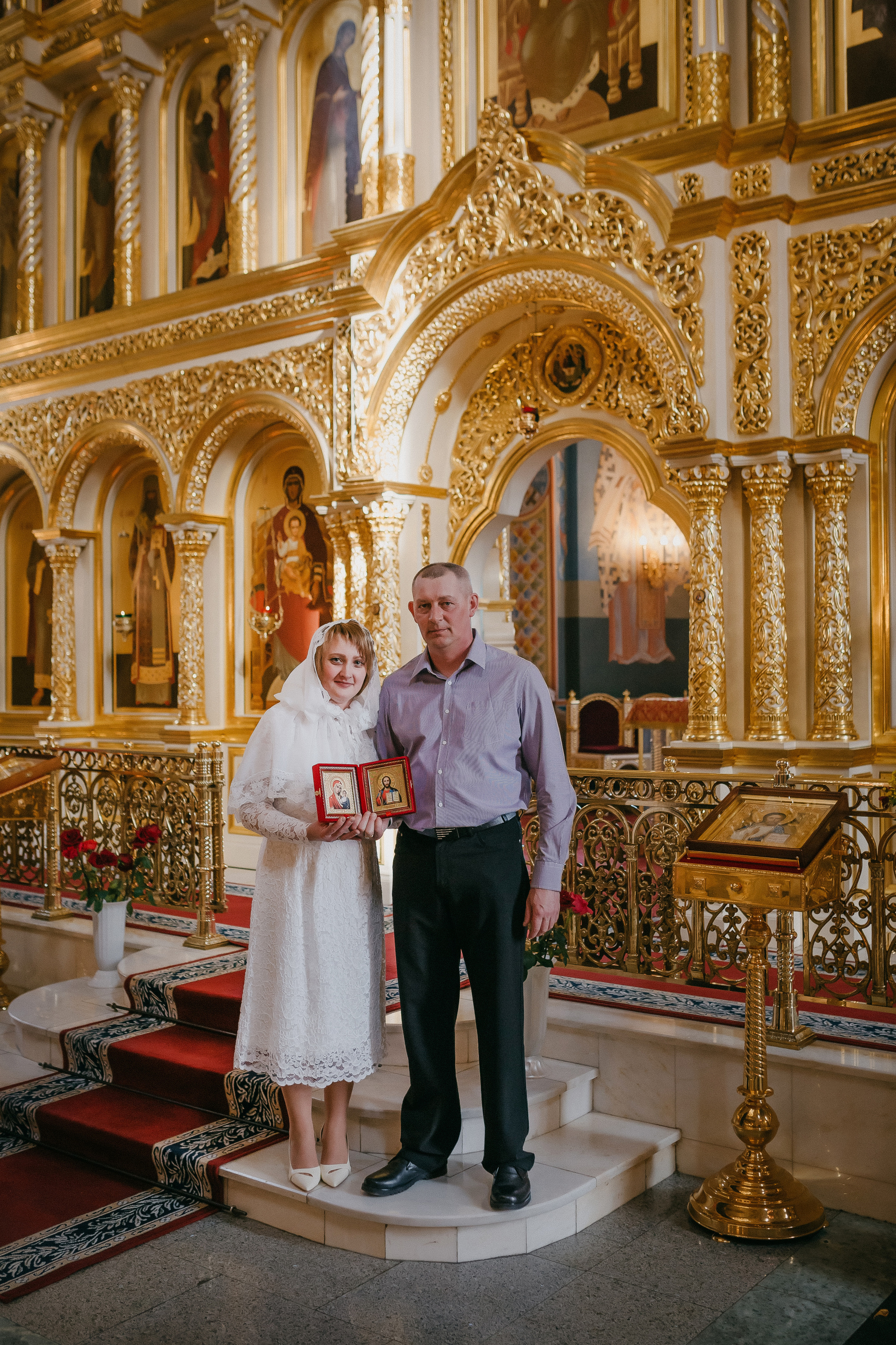 Венчание Анны & Вячеслава. Храм Никольский. Семейный фотограф в Сургуте