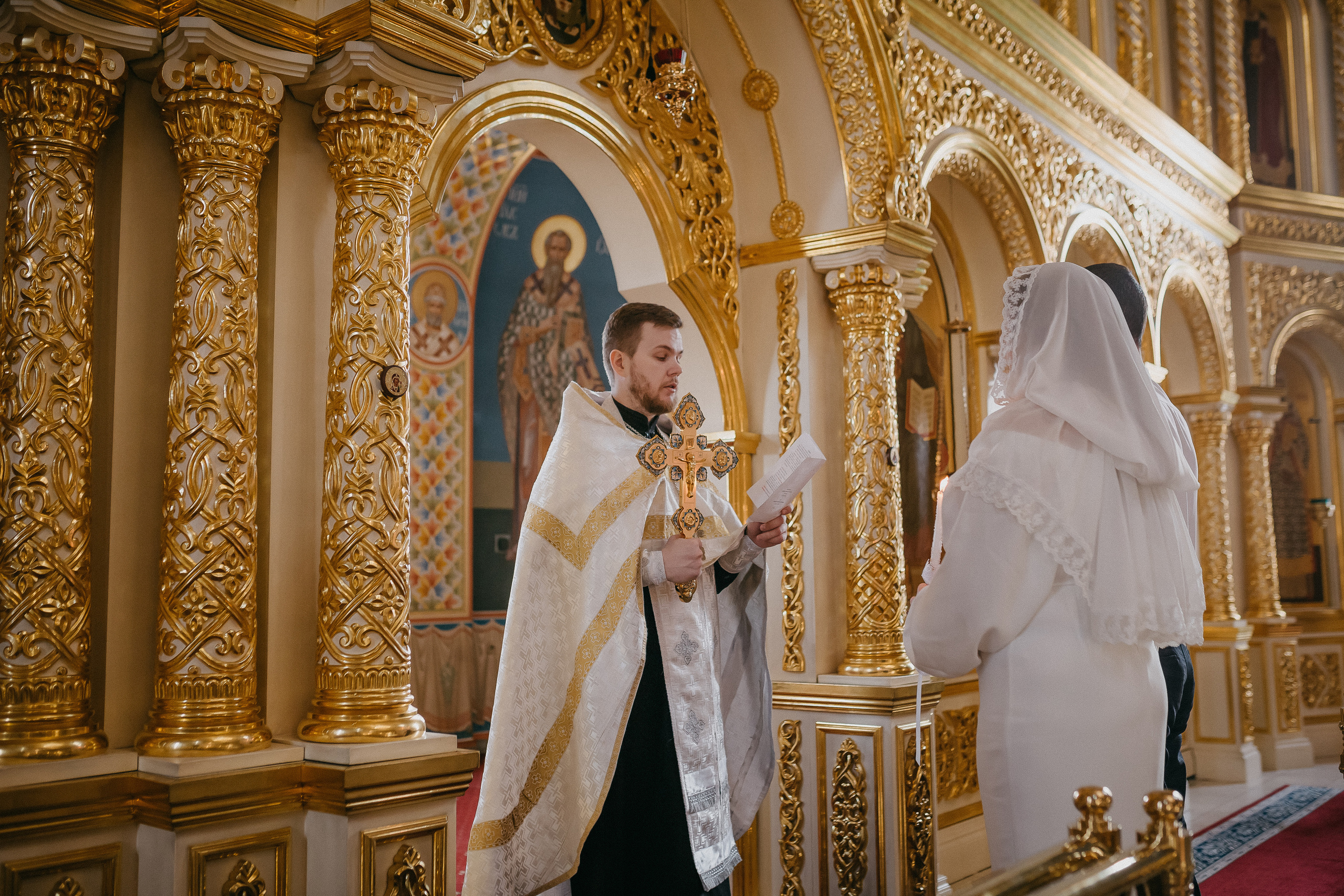 Венчание Александра & Ольги. Храм Никольский. Семейный фотограф в Сургуте