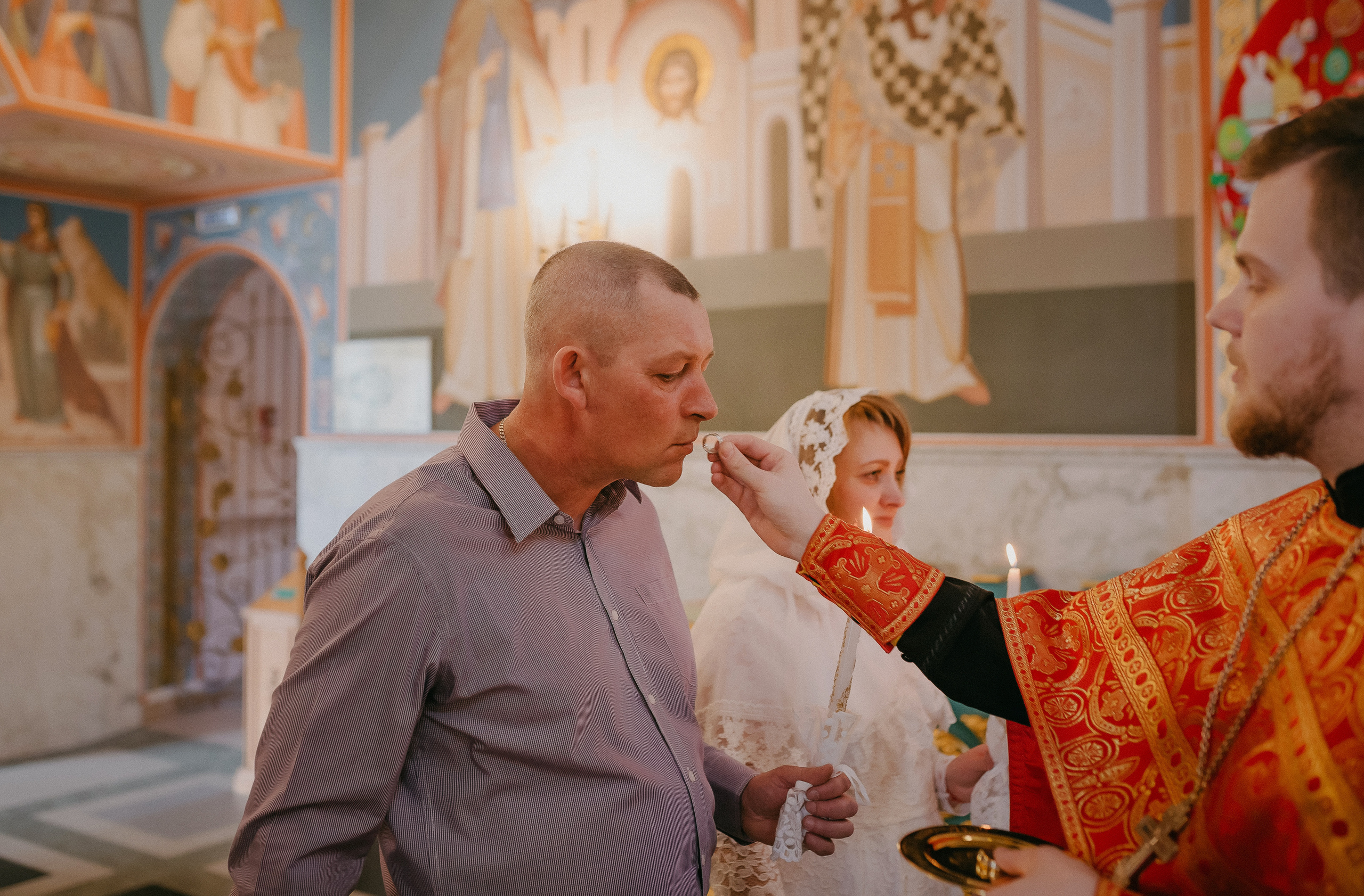Венчание Анны & Вячеслава. Храм Никольский. Семейный фотограф в Сургуте