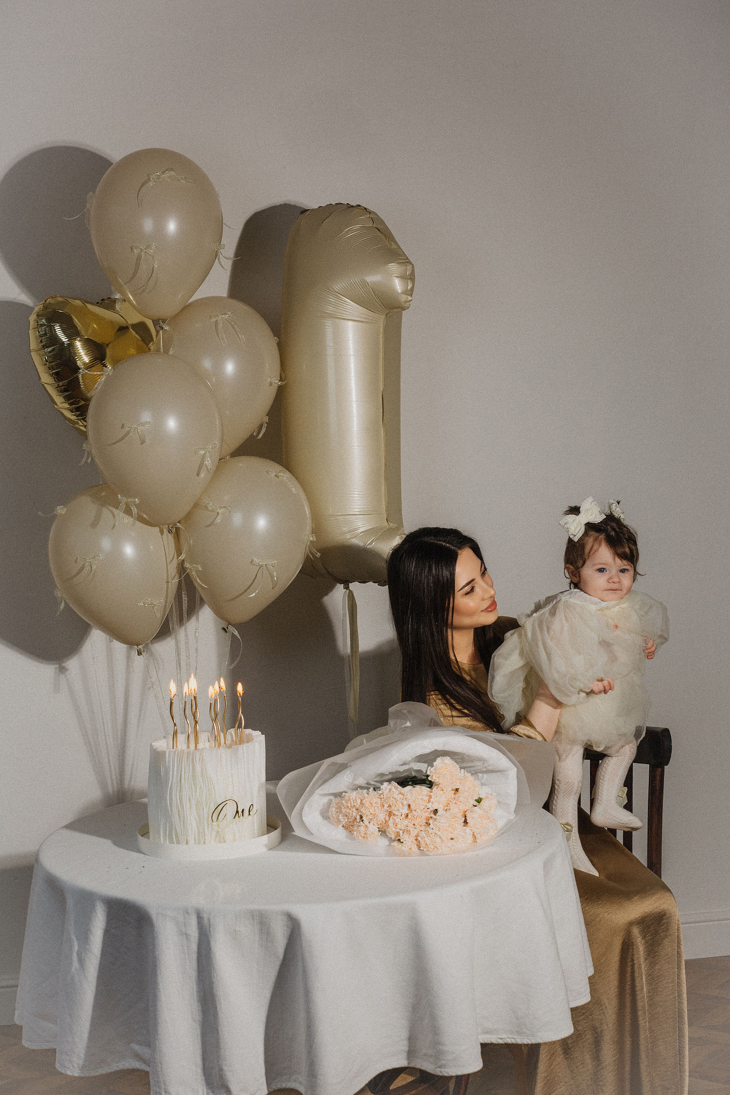 Алие 1 год. Фотограф в Москве Ангелина Ким