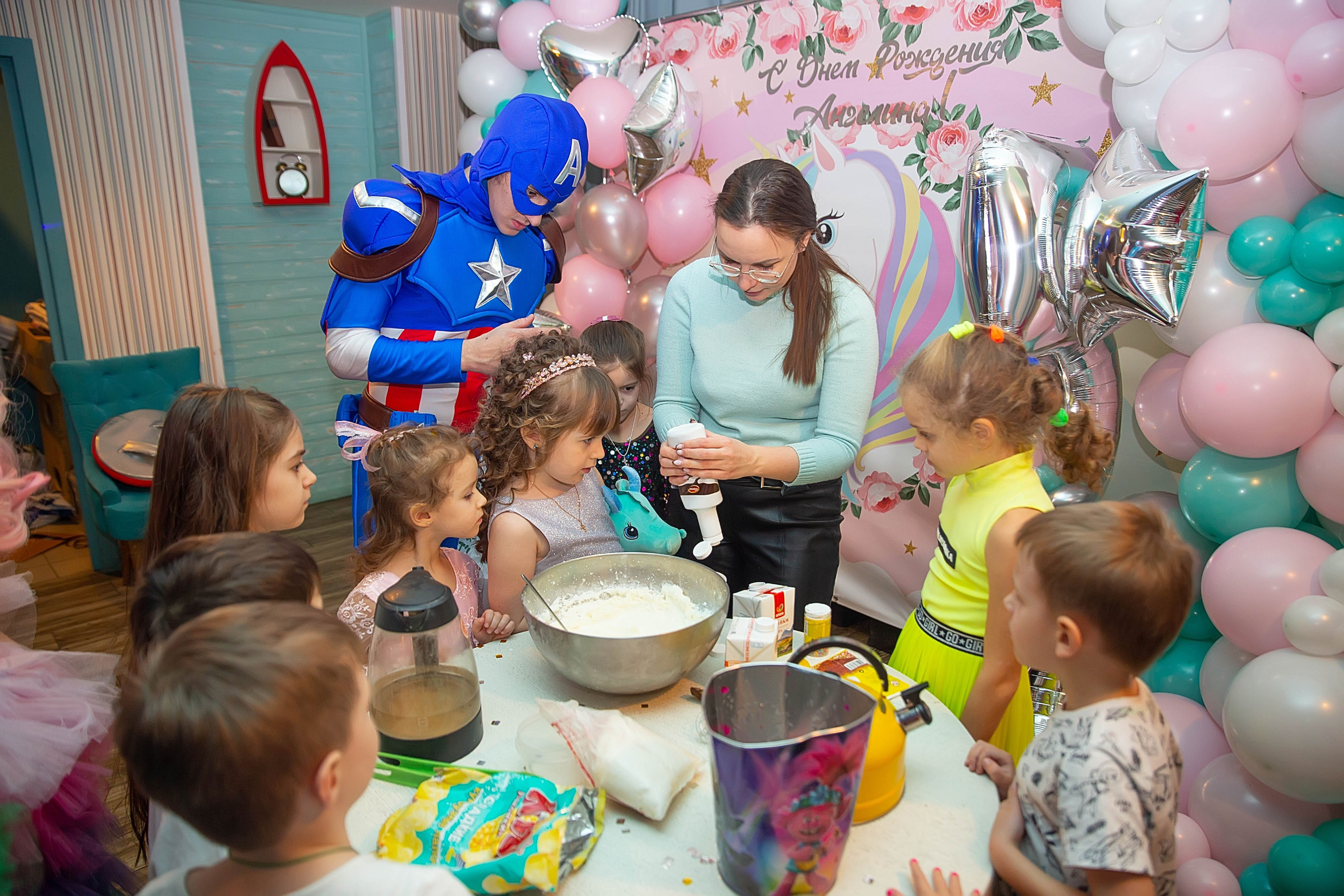 День рождения единорог. Семейный и детский фотограф в Нижнем Новгороде