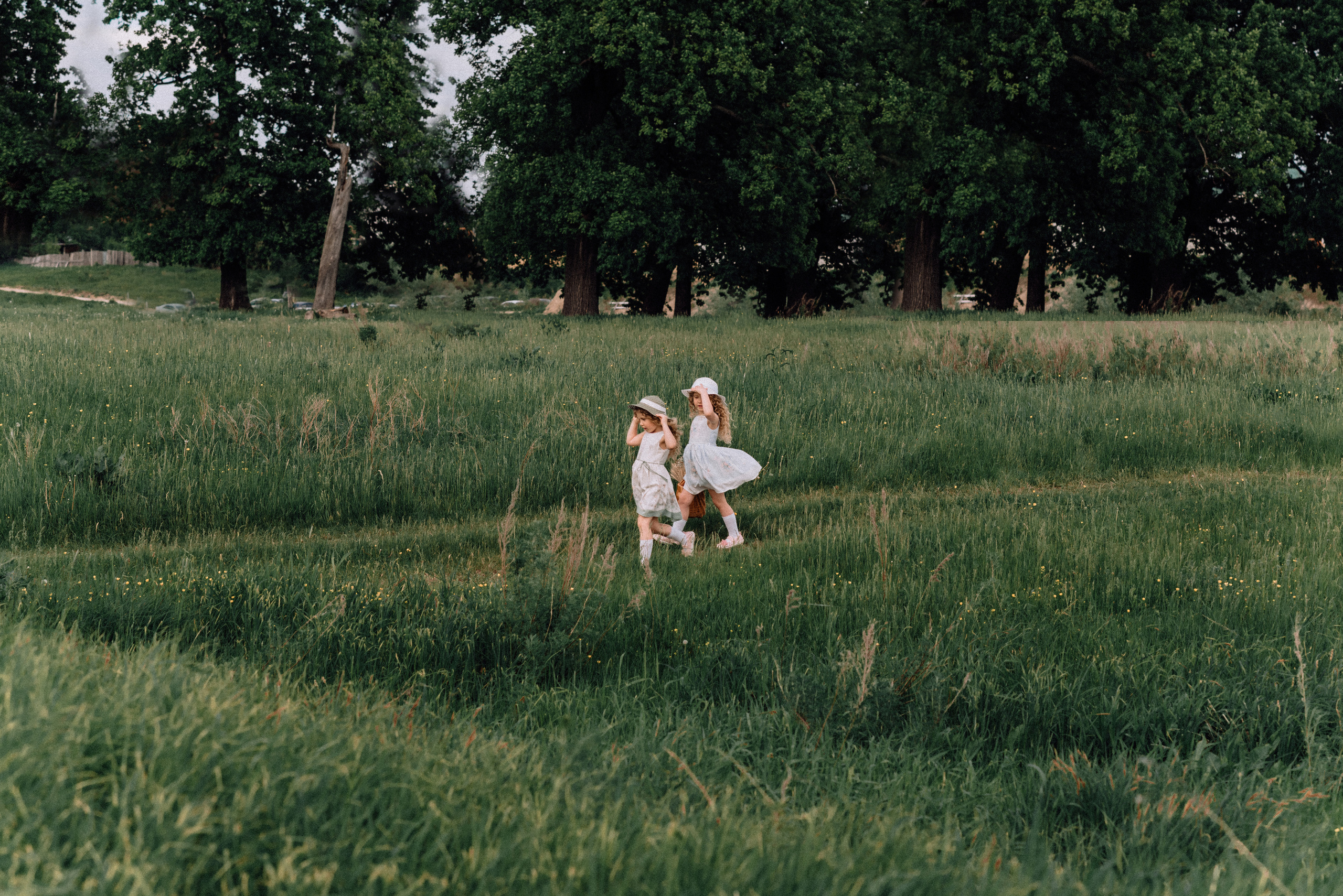 Полёт на воздушном шаре. Приключения Майи и Евы. Детский и семейный фотограф Катерина Мишина