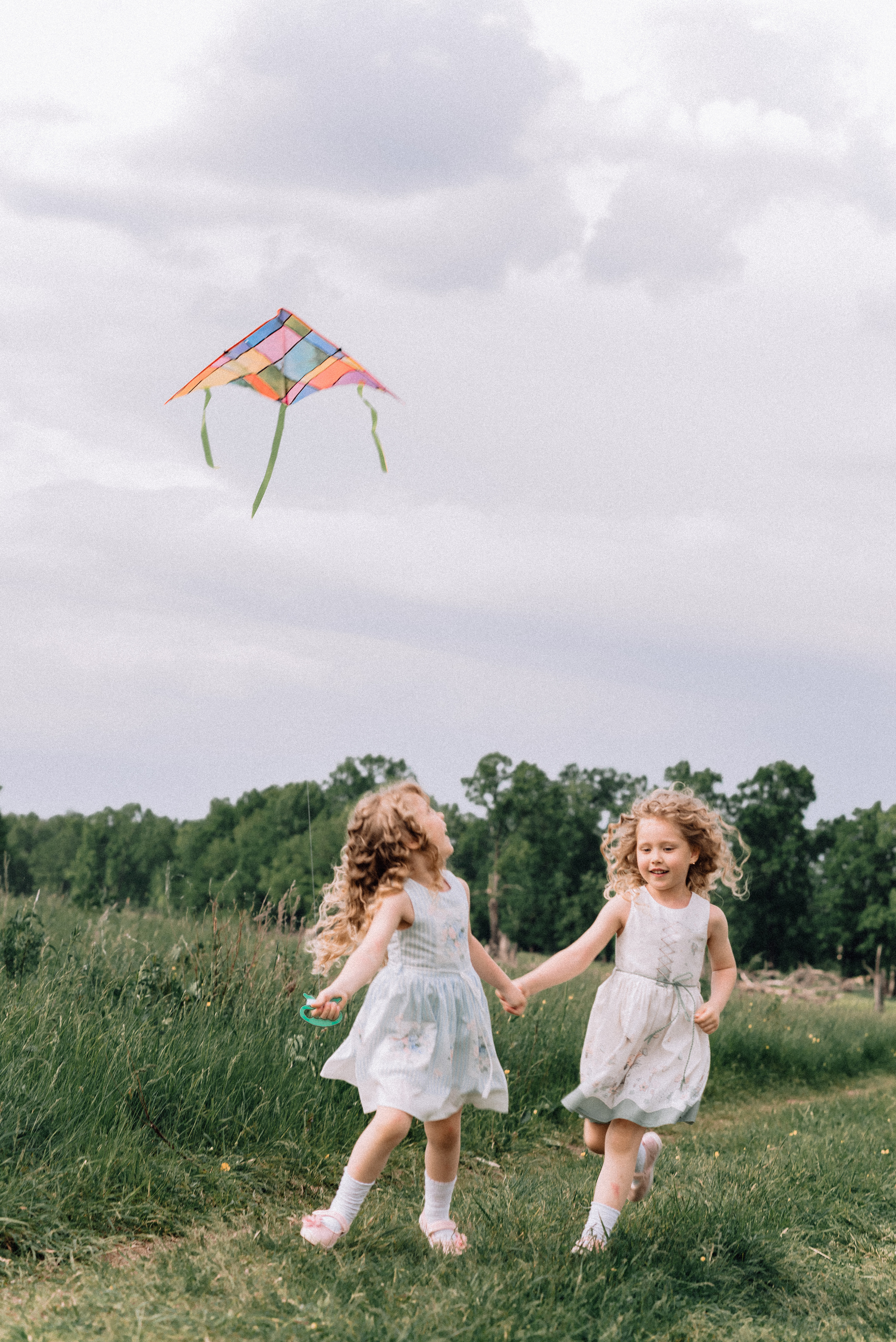 Полёт на воздушном шаре. Приключения Майи и Евы. Детский и семейный фотограф Катерина Мишина