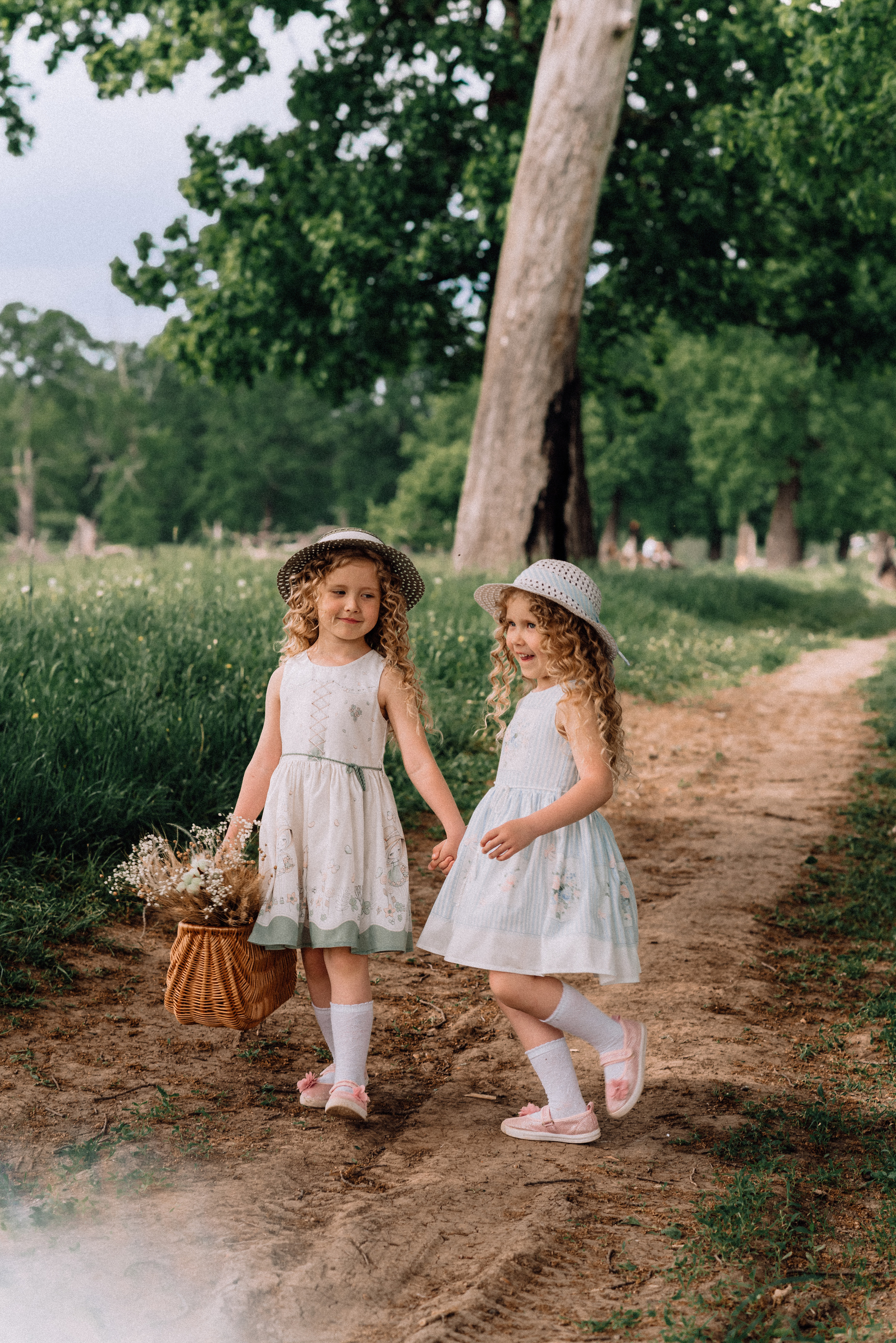 Полёт на воздушном шаре. Приключения Майи и Евы. Детский и семейный фотограф Катерина Мишина