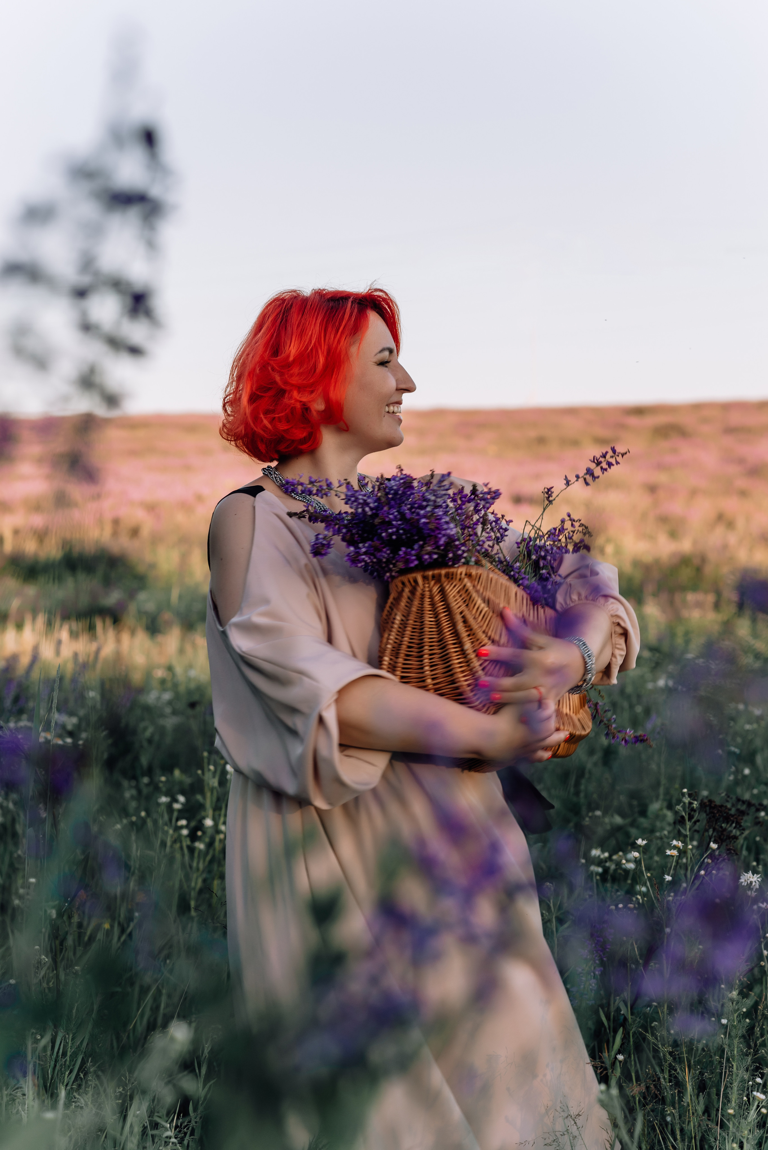 Елена. «Лавандовое поле» Владимирская область. Детский и семейный фотограф Катерина Мишина