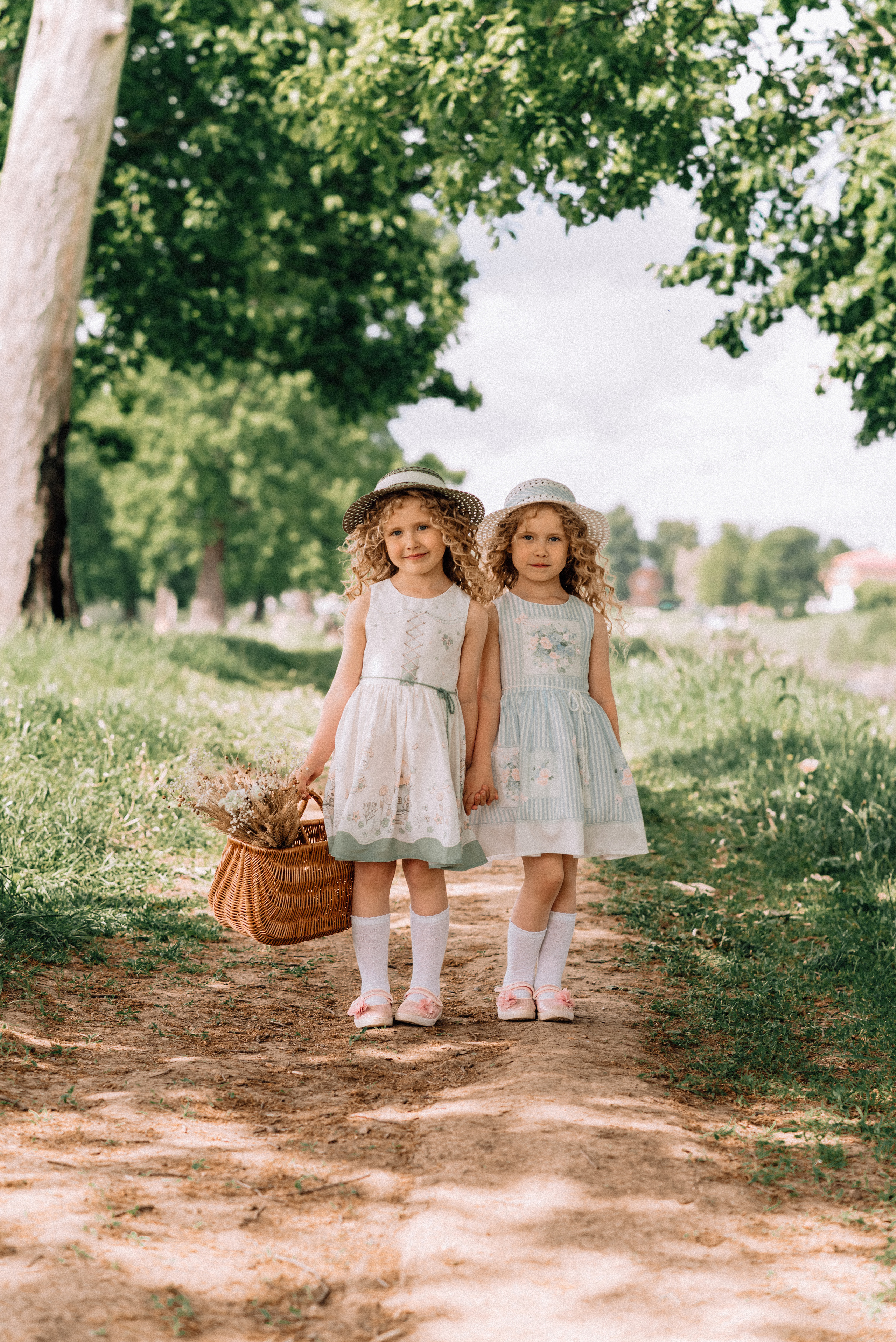 Полёт на воздушном шаре. Приключения Майи и Евы. Детский и семейный фотограф Катерина Мишина