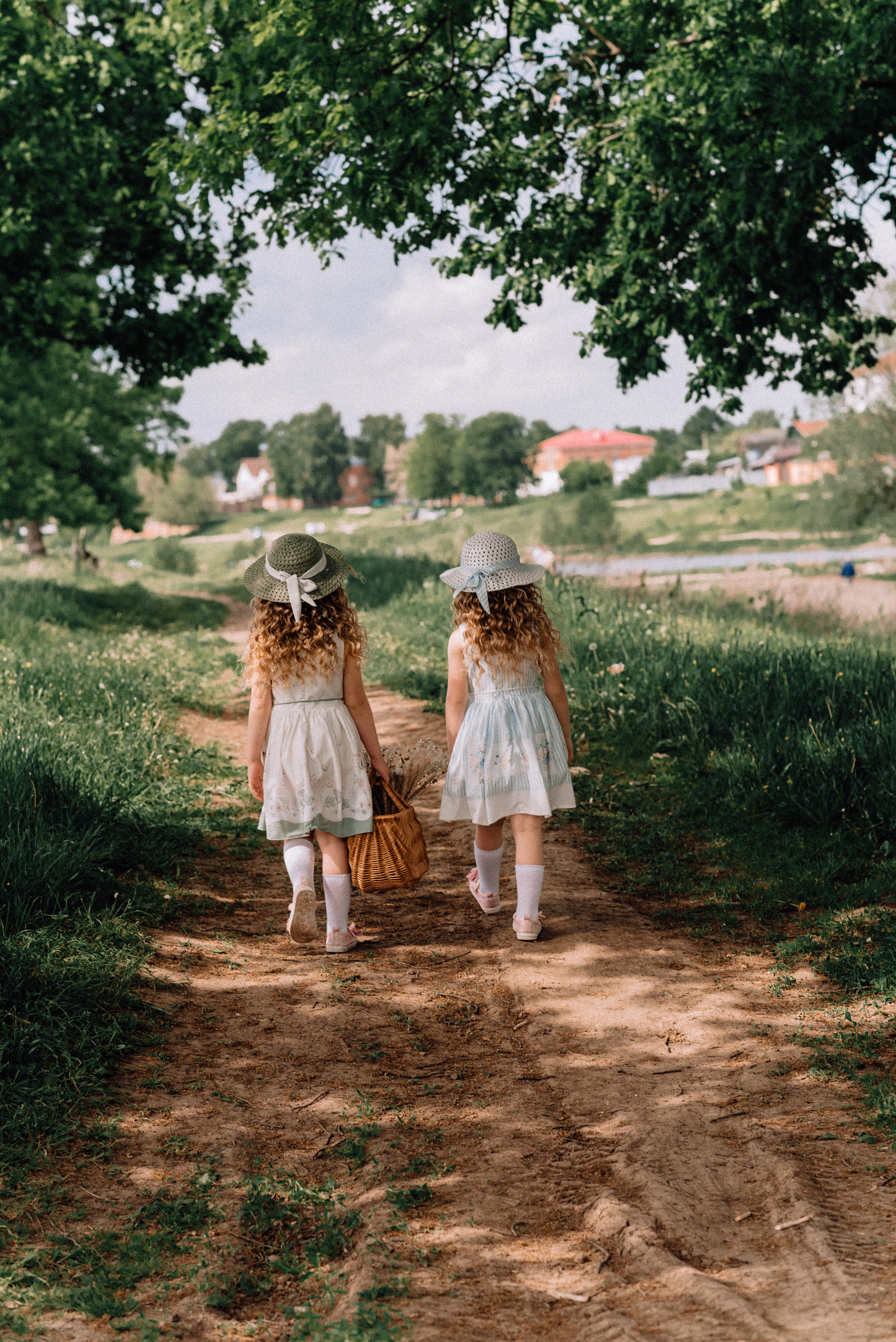 Полёт на воздушном шаре. Приключения Майи и Евы. Детский и семейный фотограф Катерина Мишина