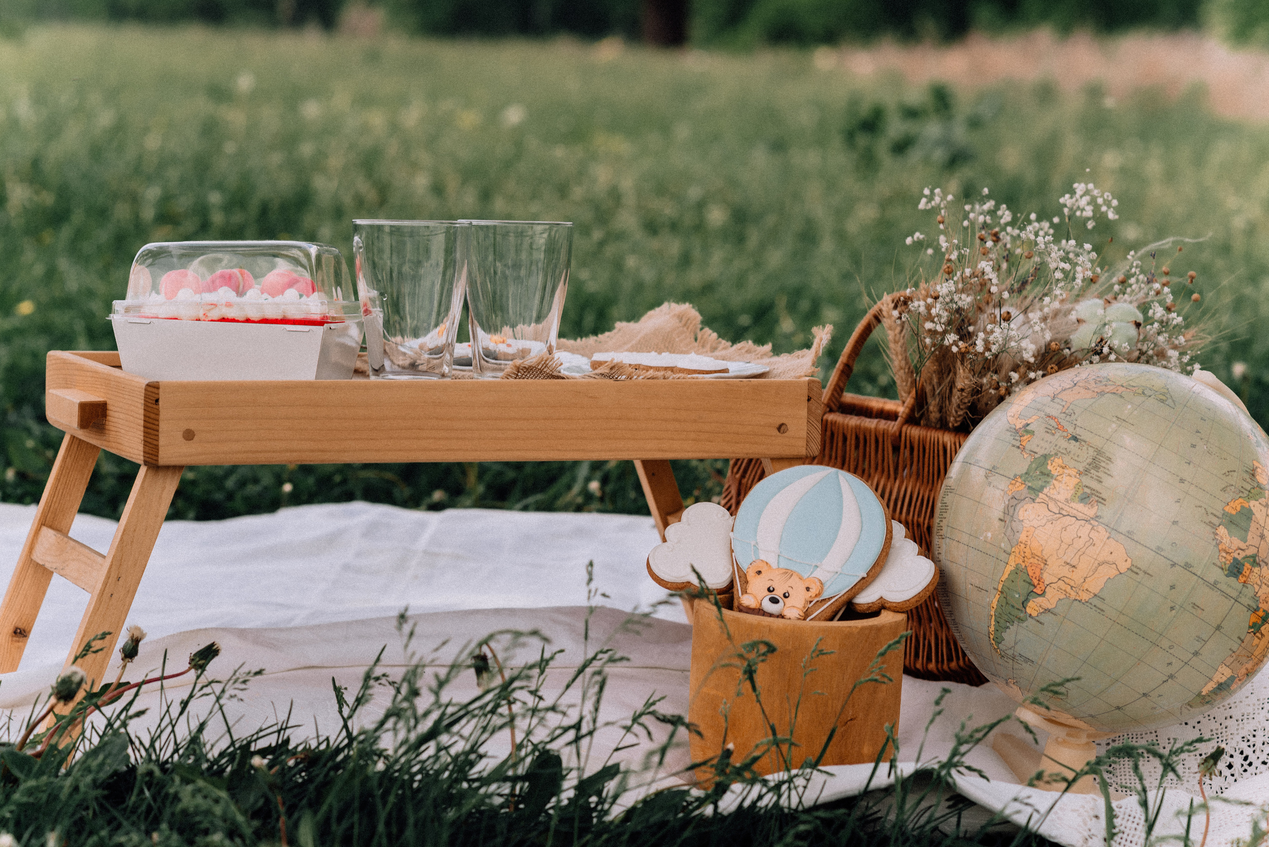 Полёт на воздушном шаре. Приключения Майи и Евы. Детский и семейный фотограф Катерина Мишина