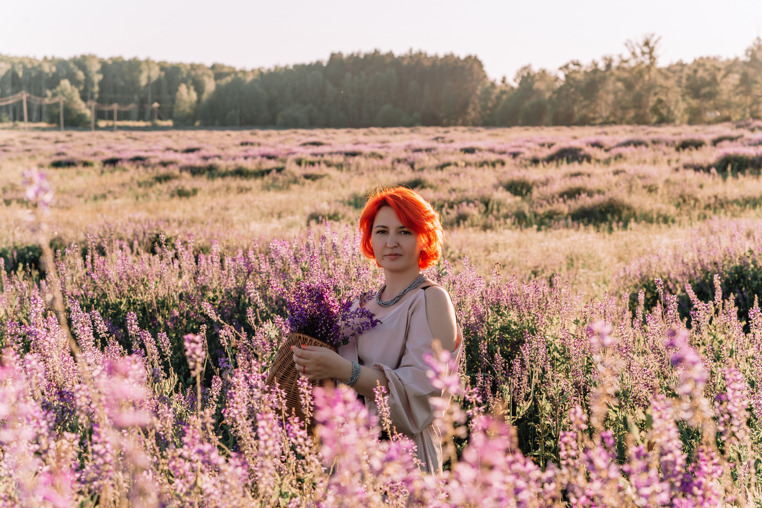 Елена. «Лавандовое поле» Владимирская область. Детский и семейный фотограф Катерина Мишина