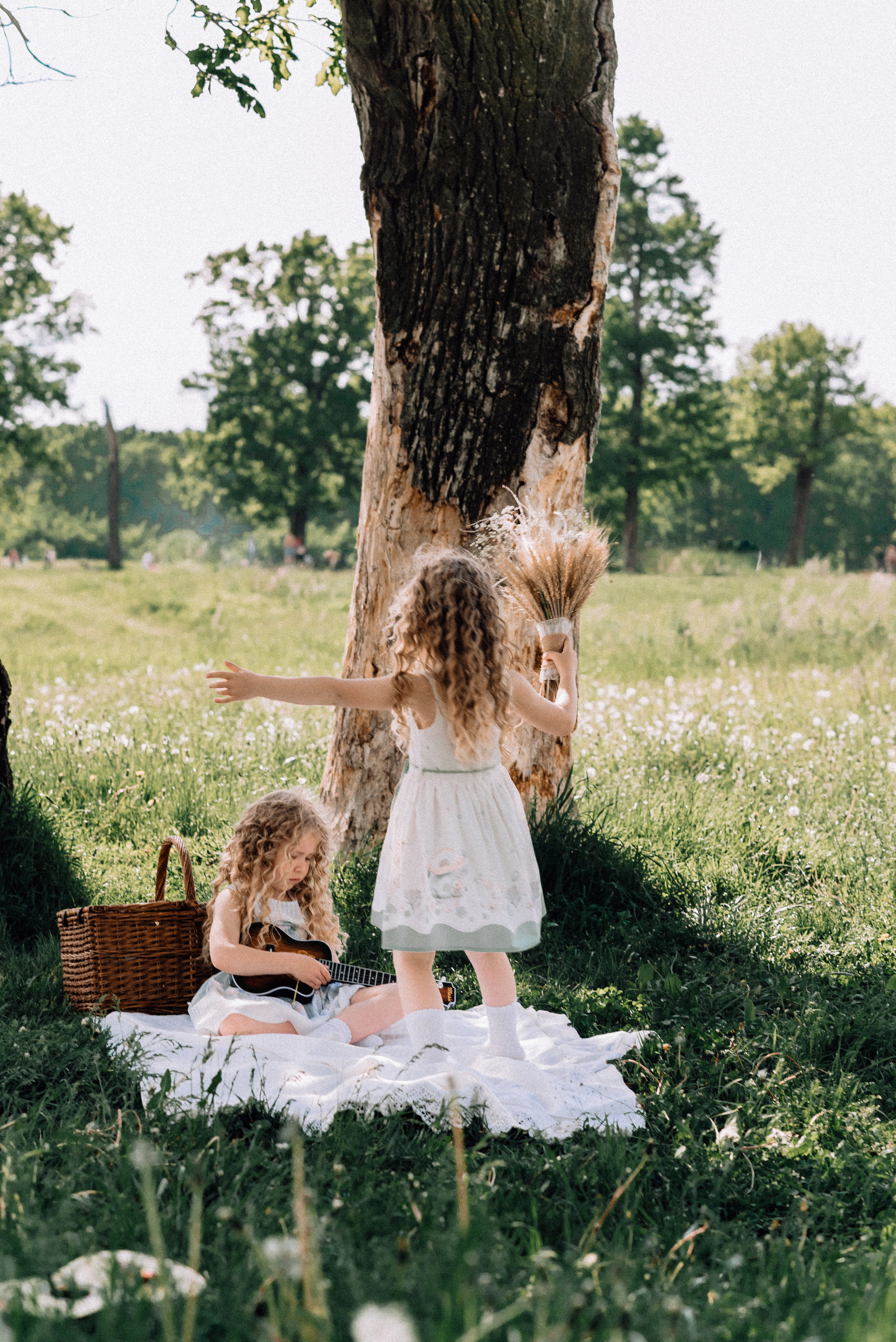 Полёт на воздушном шаре. Приключения Майи и Евы. Детский и семейный фотограф Катерина Мишина