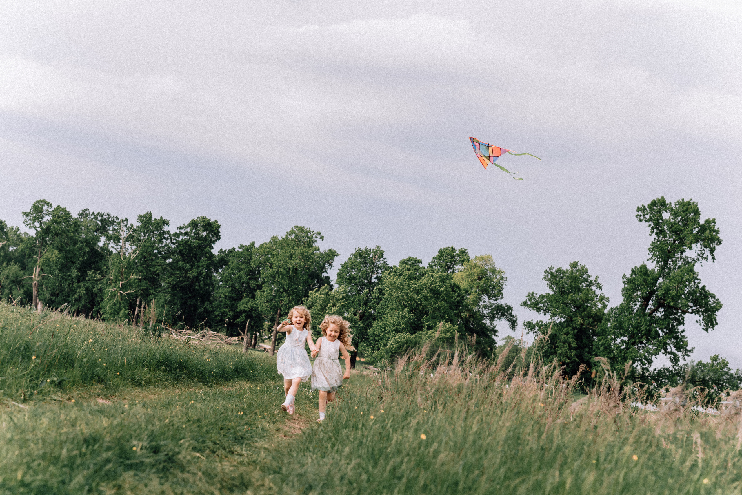 Полёт на воздушном шаре. Приключения Майи и Евы. Детский и семейный фотограф Катерина Мишина