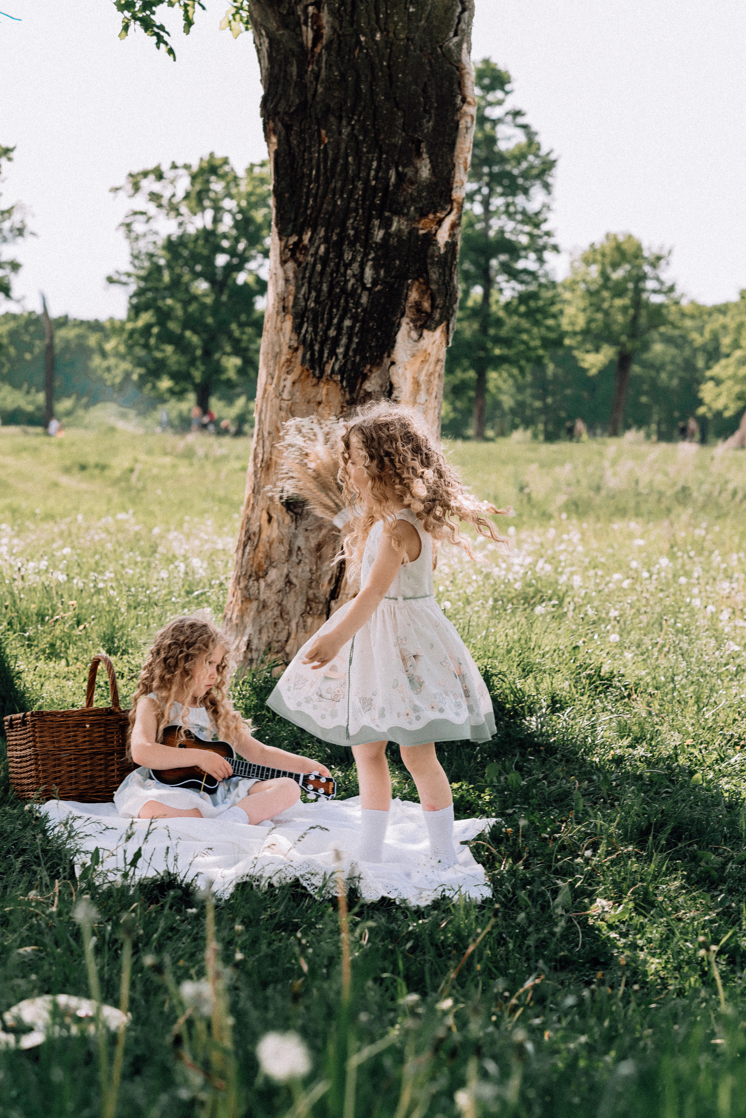 Полёт на воздушном шаре. Приключения Майи и Евы. Детский и семейный фотограф Катерина Мишина