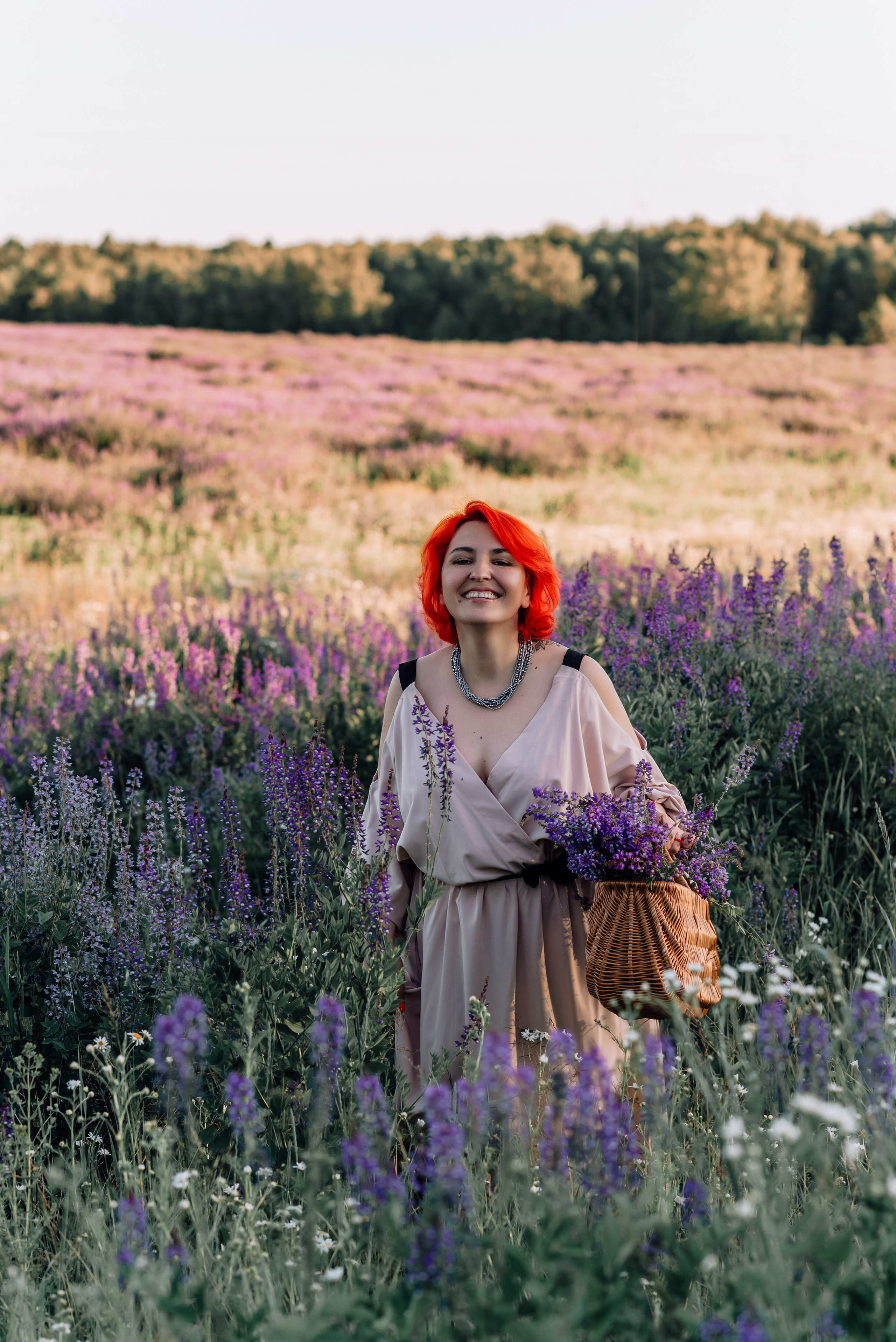 Елена. «Лавандовое поле» Владимирская область. Детский и семейный фотограф Катерина Мишина