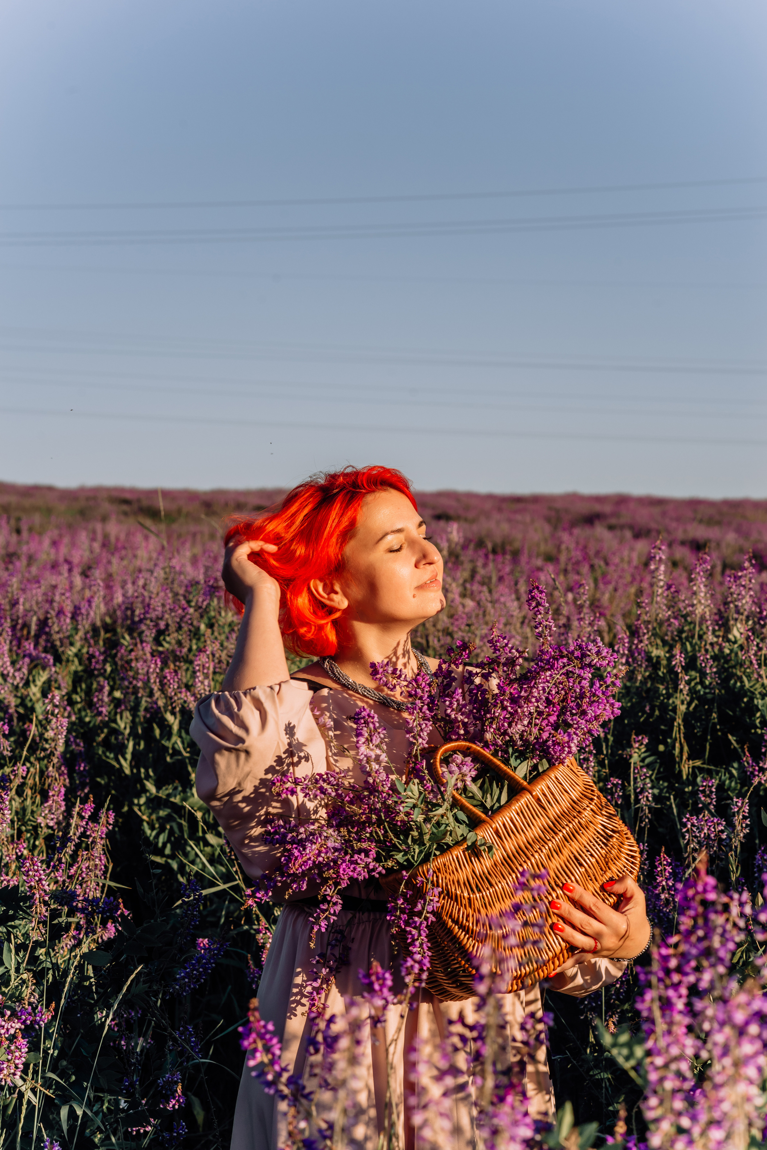 Елена. «Лавандовое поле» Владимирская область. Детский и семейный фотограф Катерина Мишина