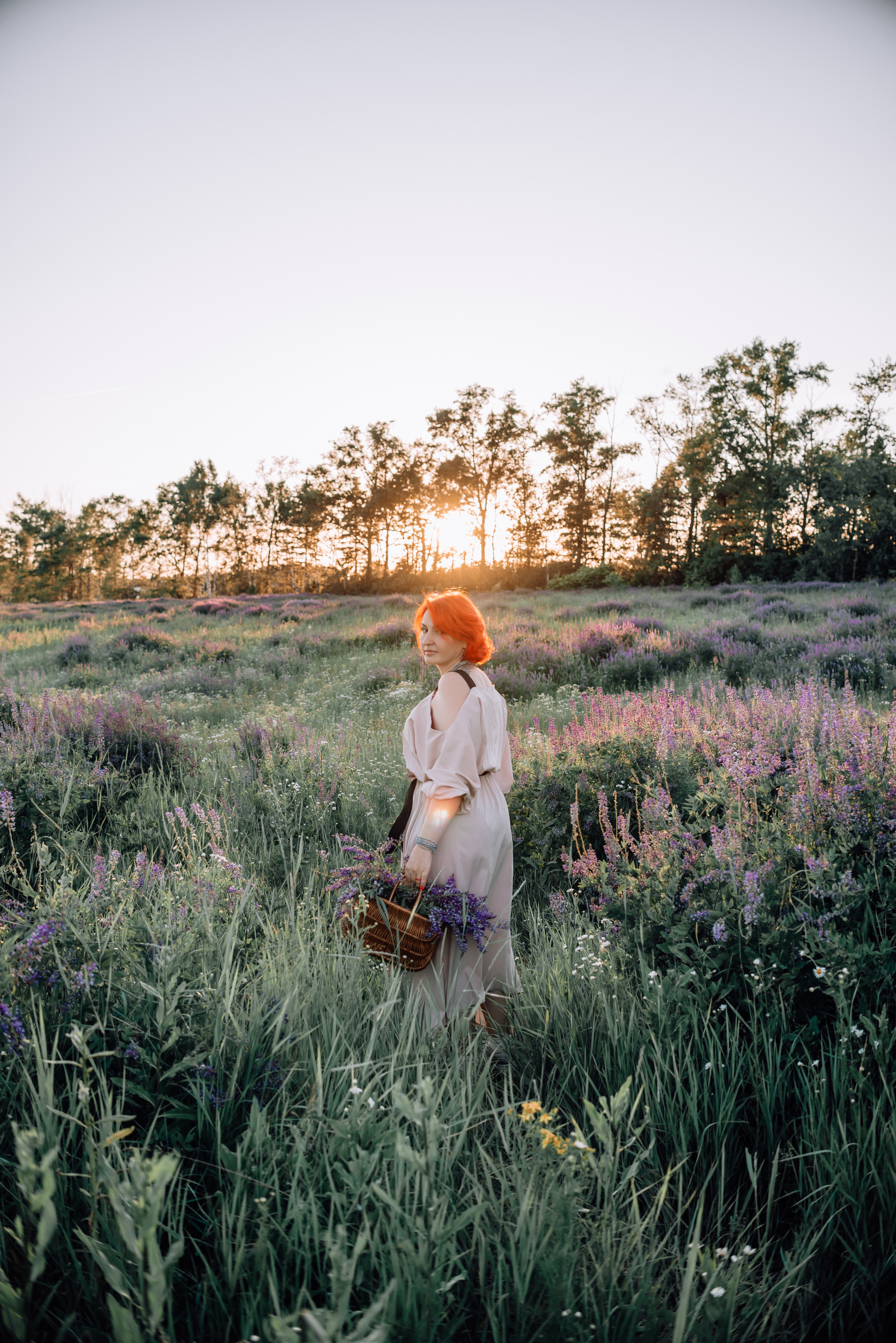 Елена. «Лавандовое поле» Владимирская область. Детский и семейный фотограф Катерина Мишина