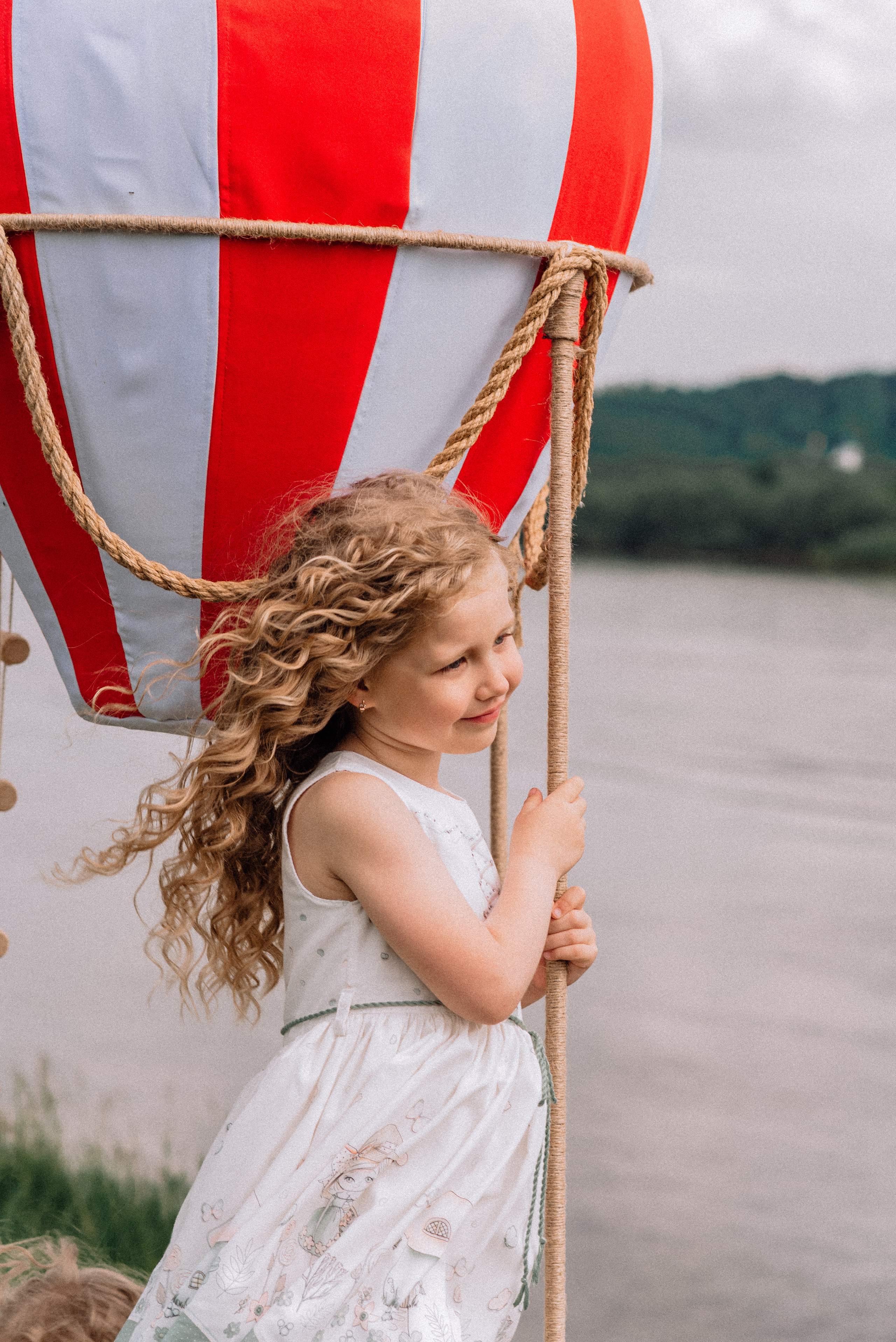 Полёт на воздушном шаре. Приключения Майи и Евы. Детский и семейный фотограф Катерина Мишина